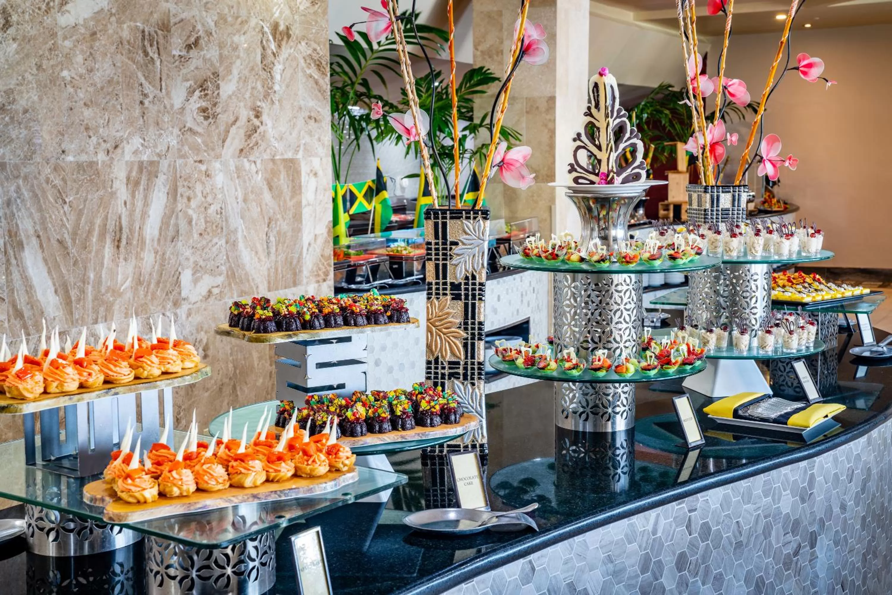 Food close-up in Dreams Rose Hall All-Inclusive Resort & Spa