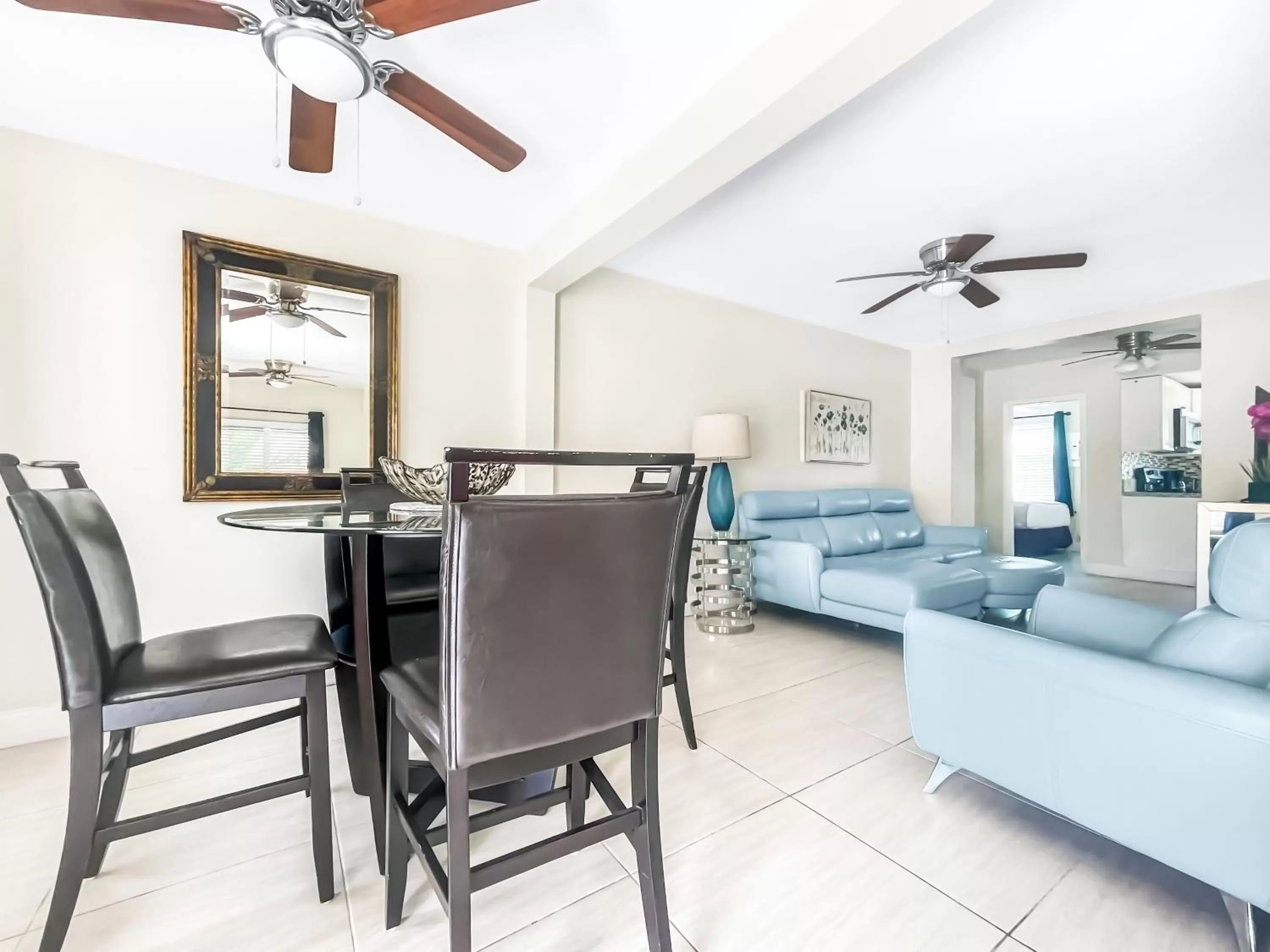 Living room in The Oasis