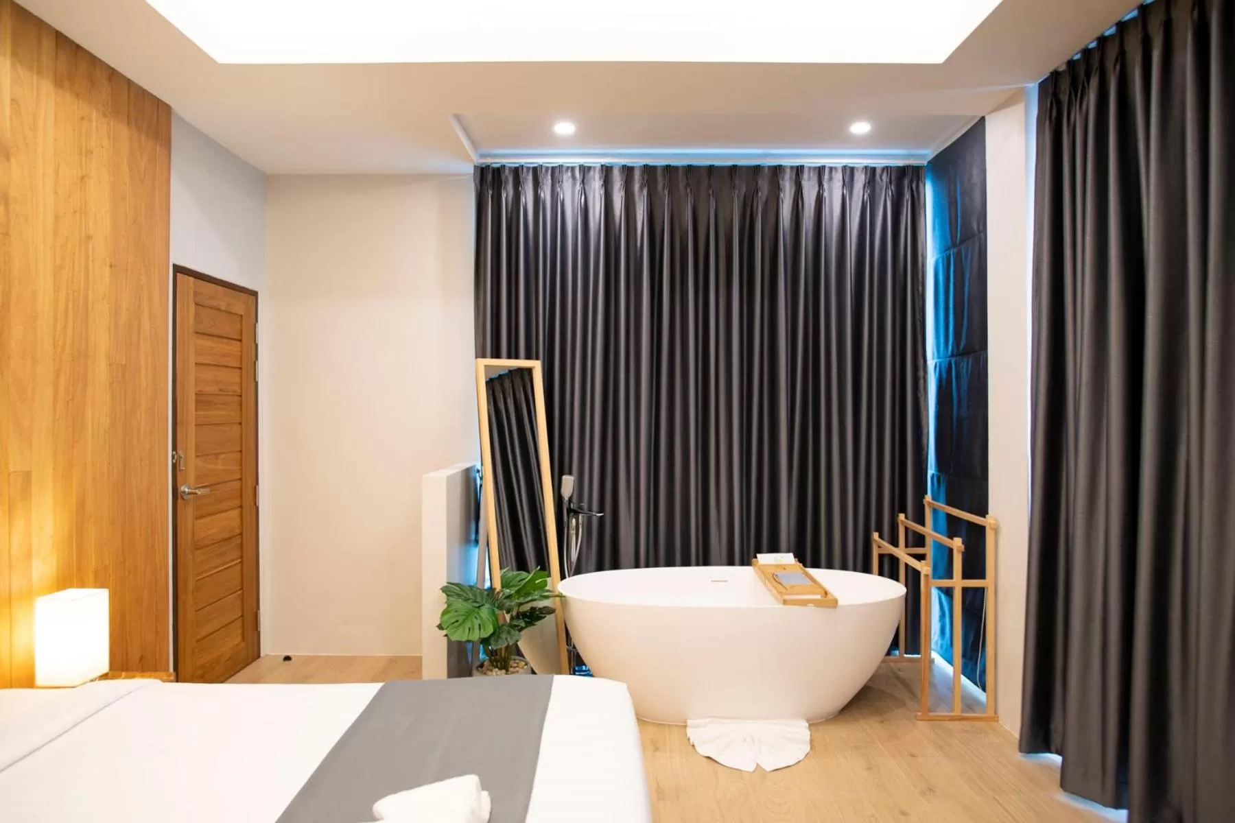 Bed in Ao Luek Panoramic Pool-SHA Plus