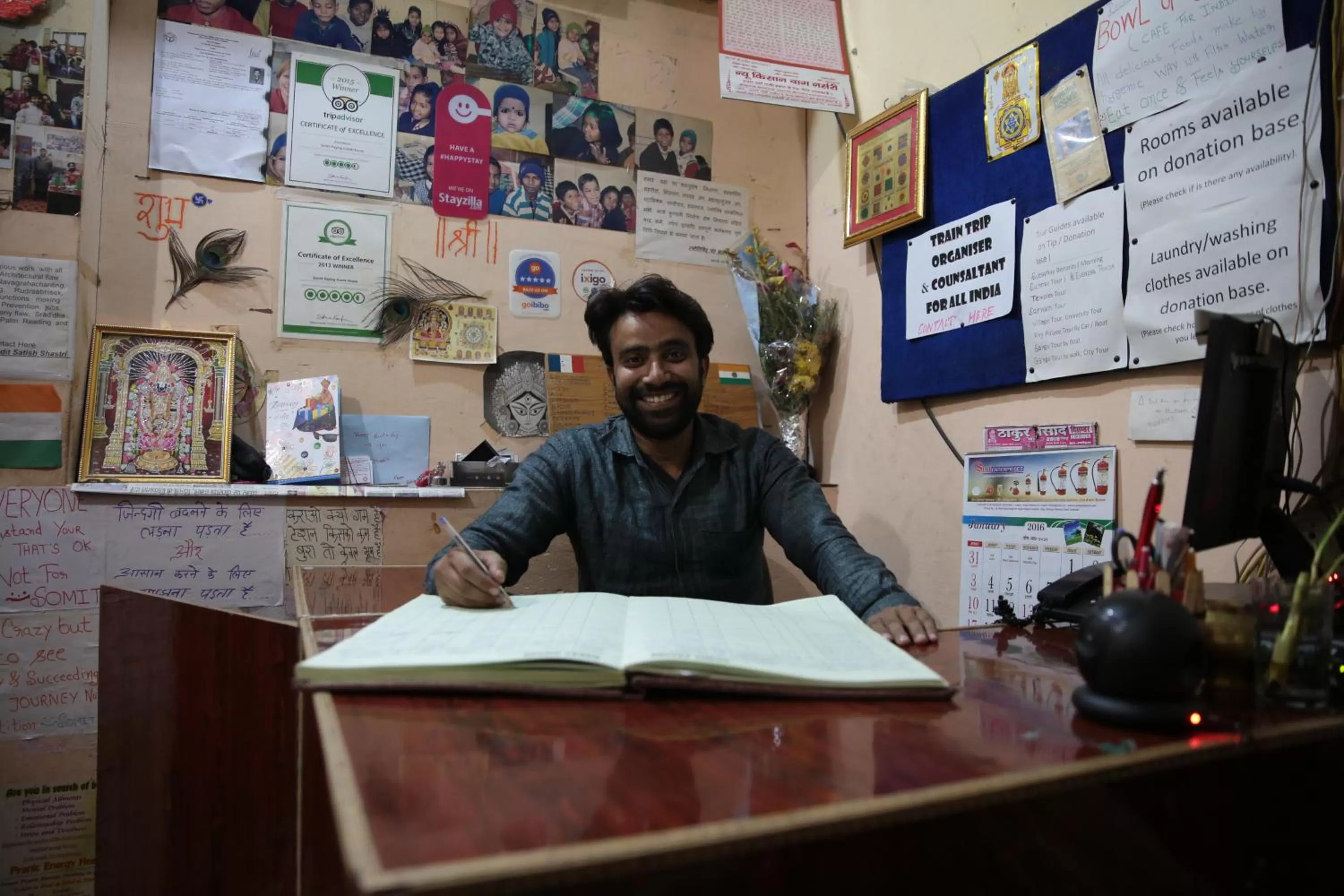 People in Somit Paying Guest House