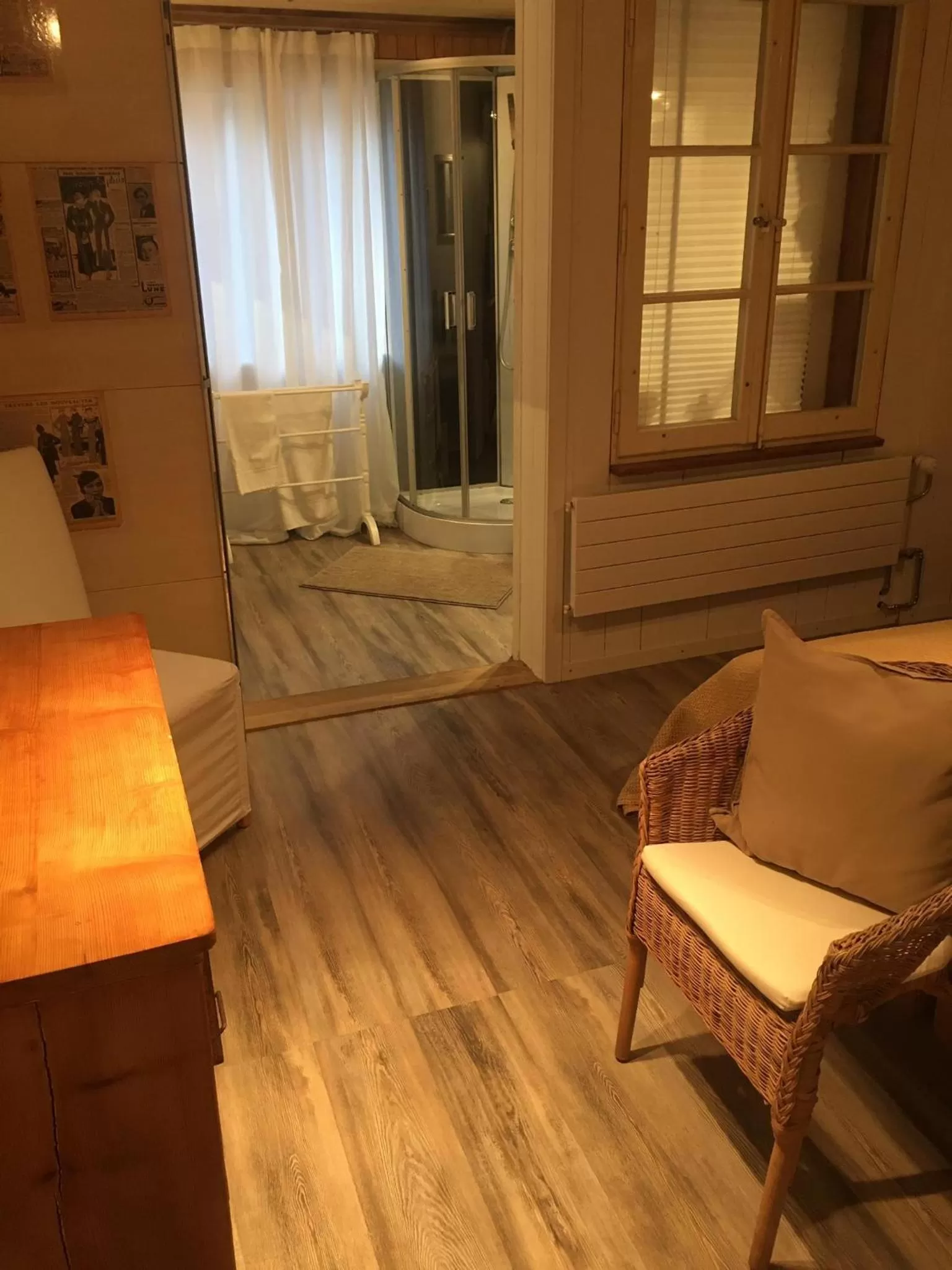 Photo of the whole room, Seating Area in B&B Bären