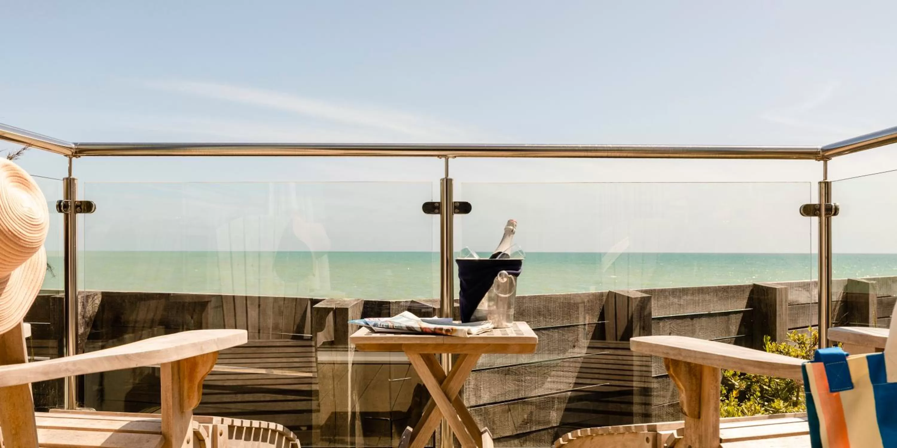 Balcony/Terrace in Beach Hut Suites