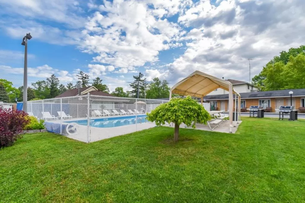 Swimming pool in Beach Club by Beach1 Motel