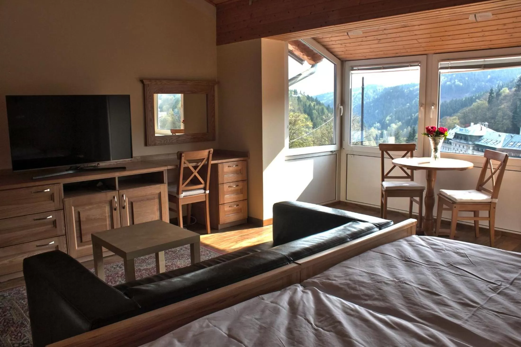 Decorative detail, TV/Entertainment Center in Hotel Orix