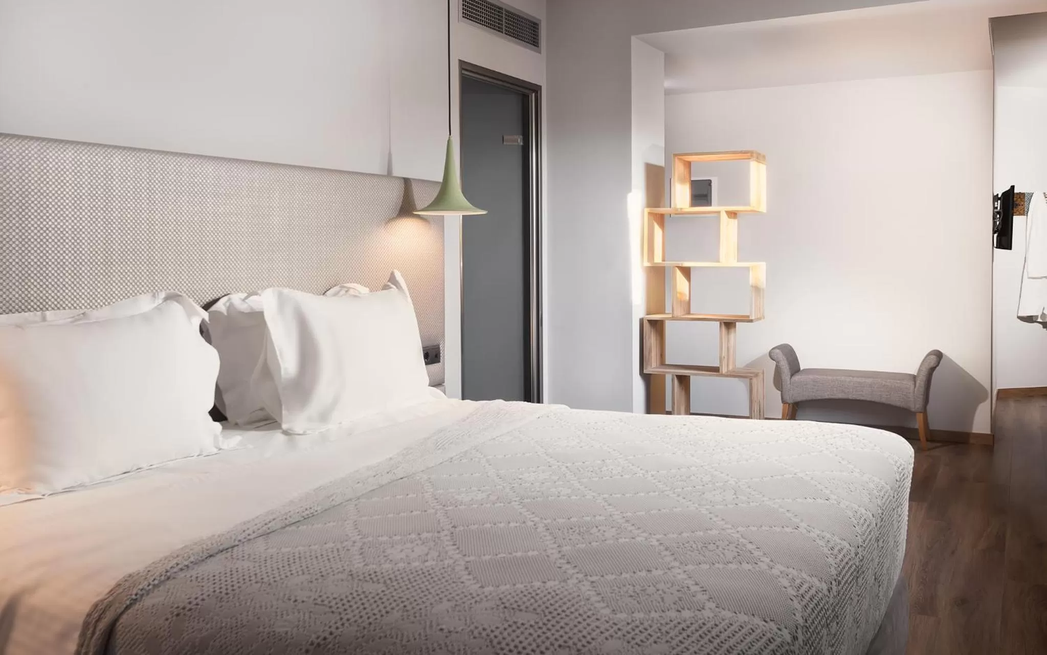 Bed in 360Degrees Pop Art Hotel