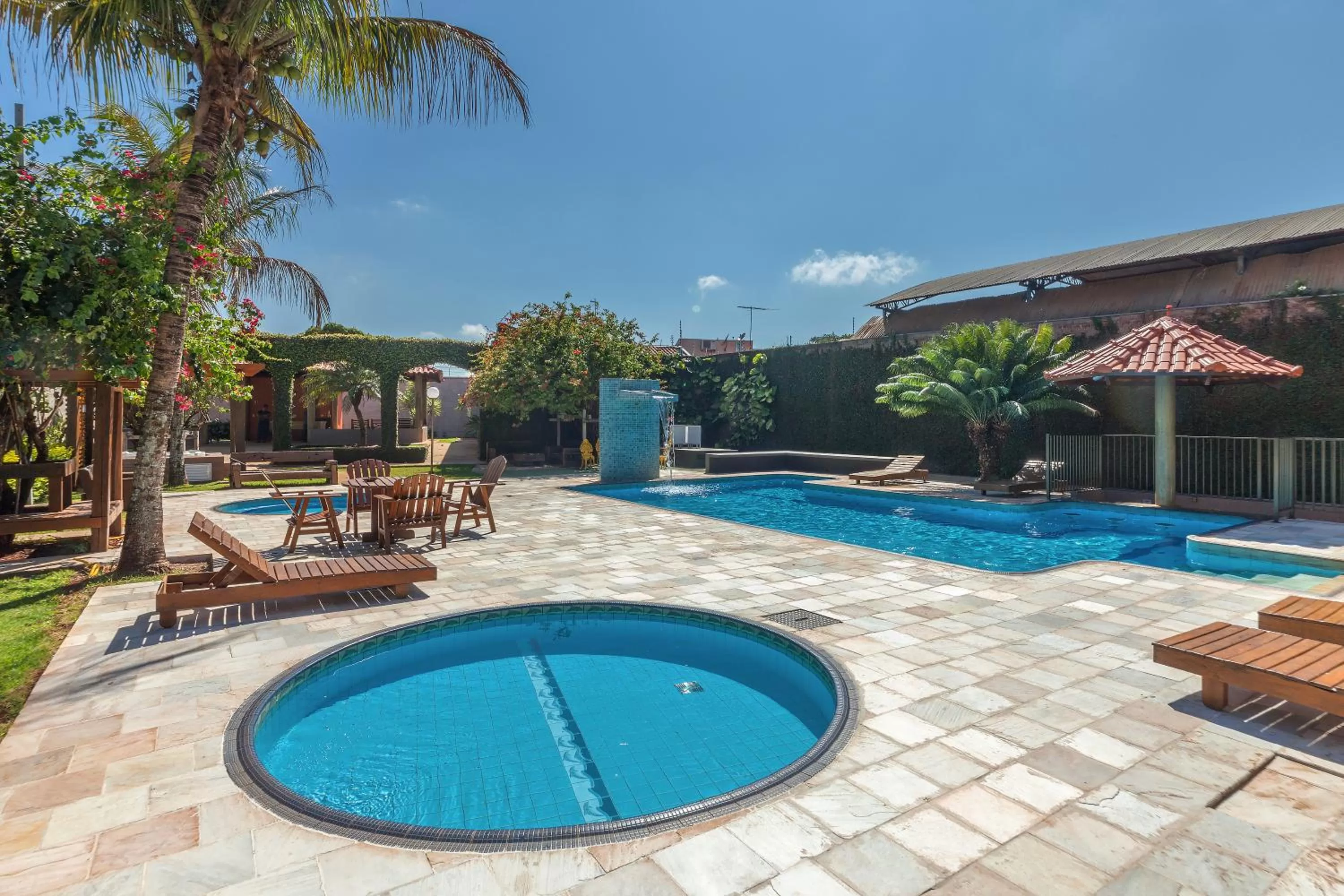 Pool view, Swimming Pool in Hotel GAPH Maringa - Economico Mini Resort