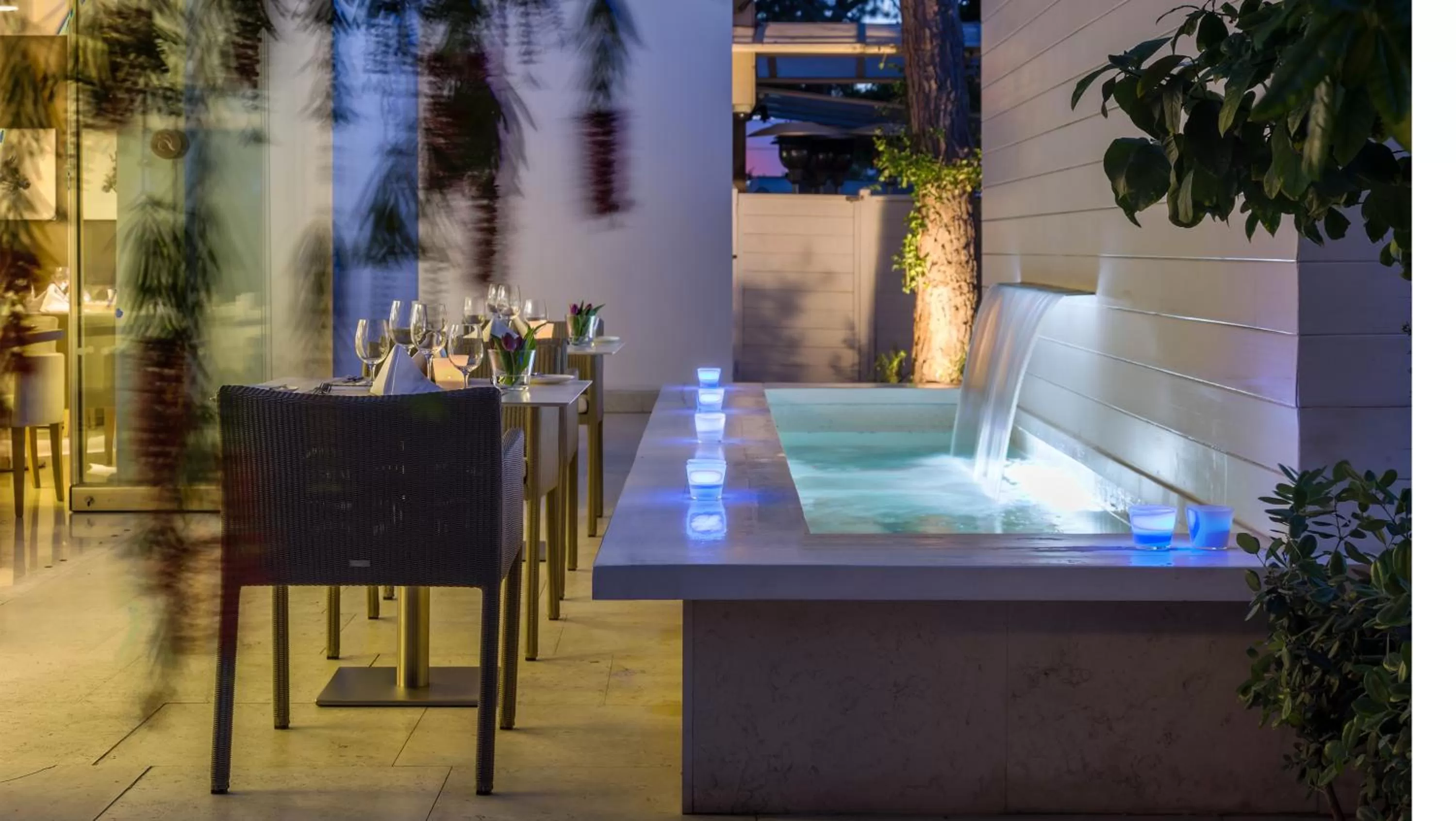 Patio in Alasia Boutique Hotel