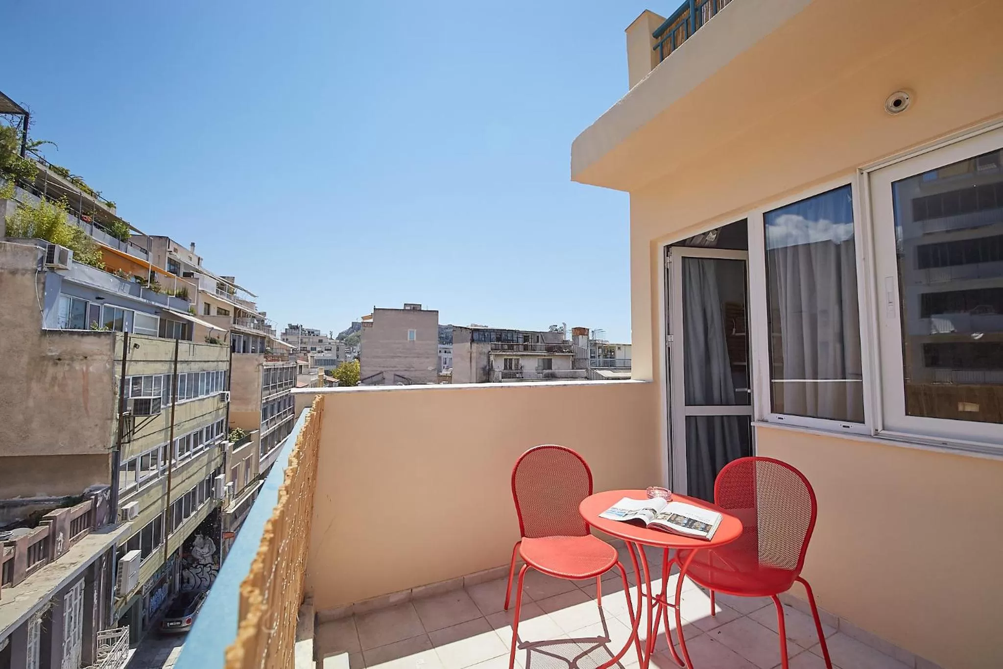 Balcony/Terrace in toStay-Unique apartment hotel in Athens center!
