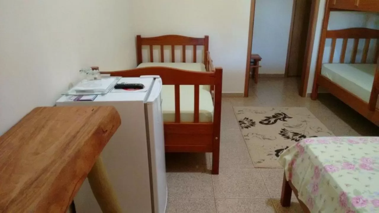 Bed in Pousada Sorocabana