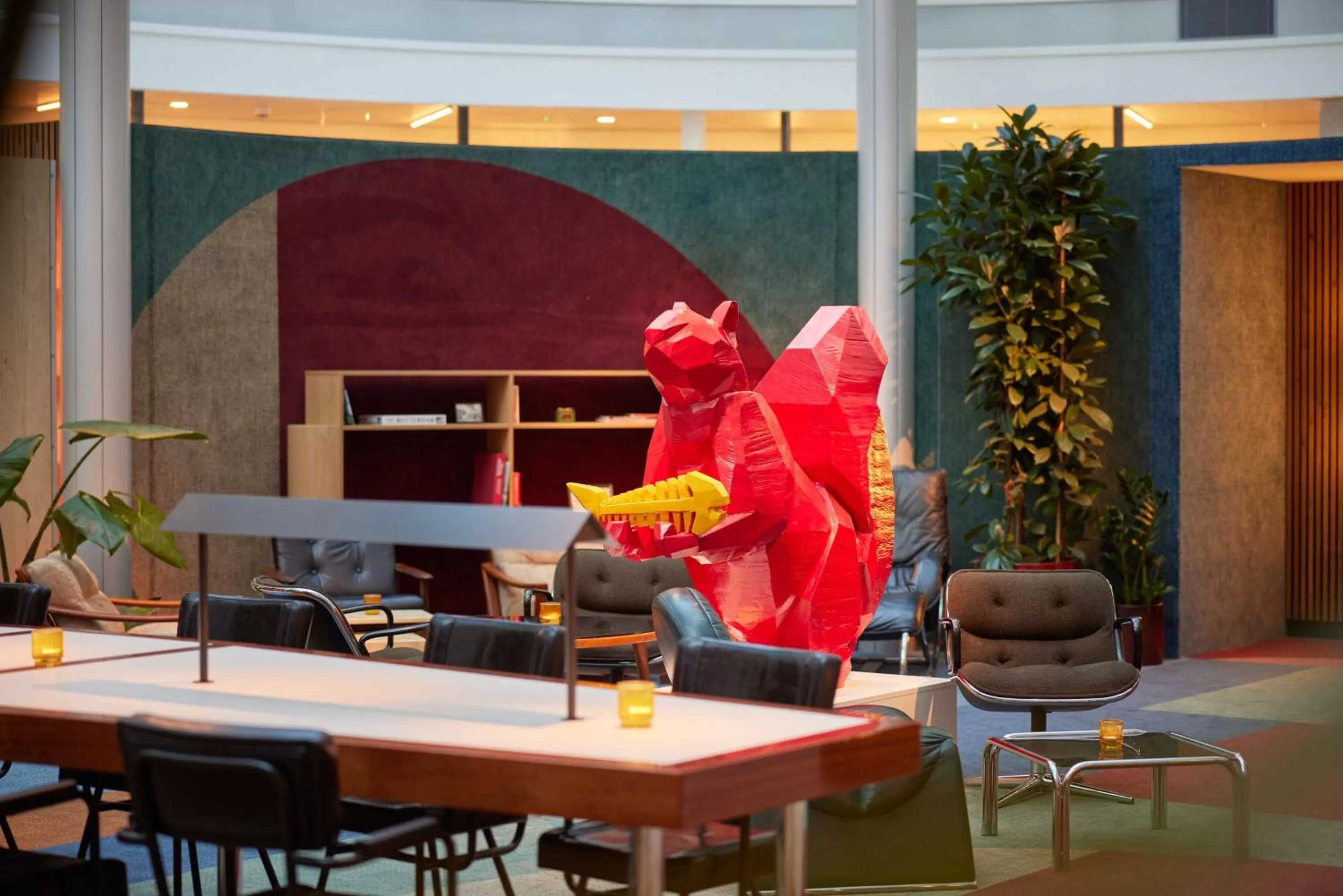 Living room in Motto By Hilton Rotterdam Blaak