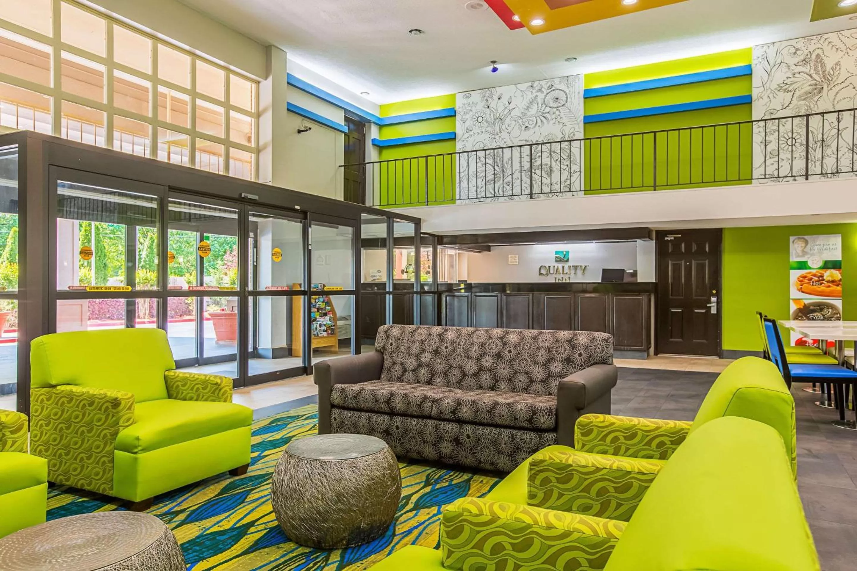 Lobby or reception in Quality Inn Atlanta Northeast I-85