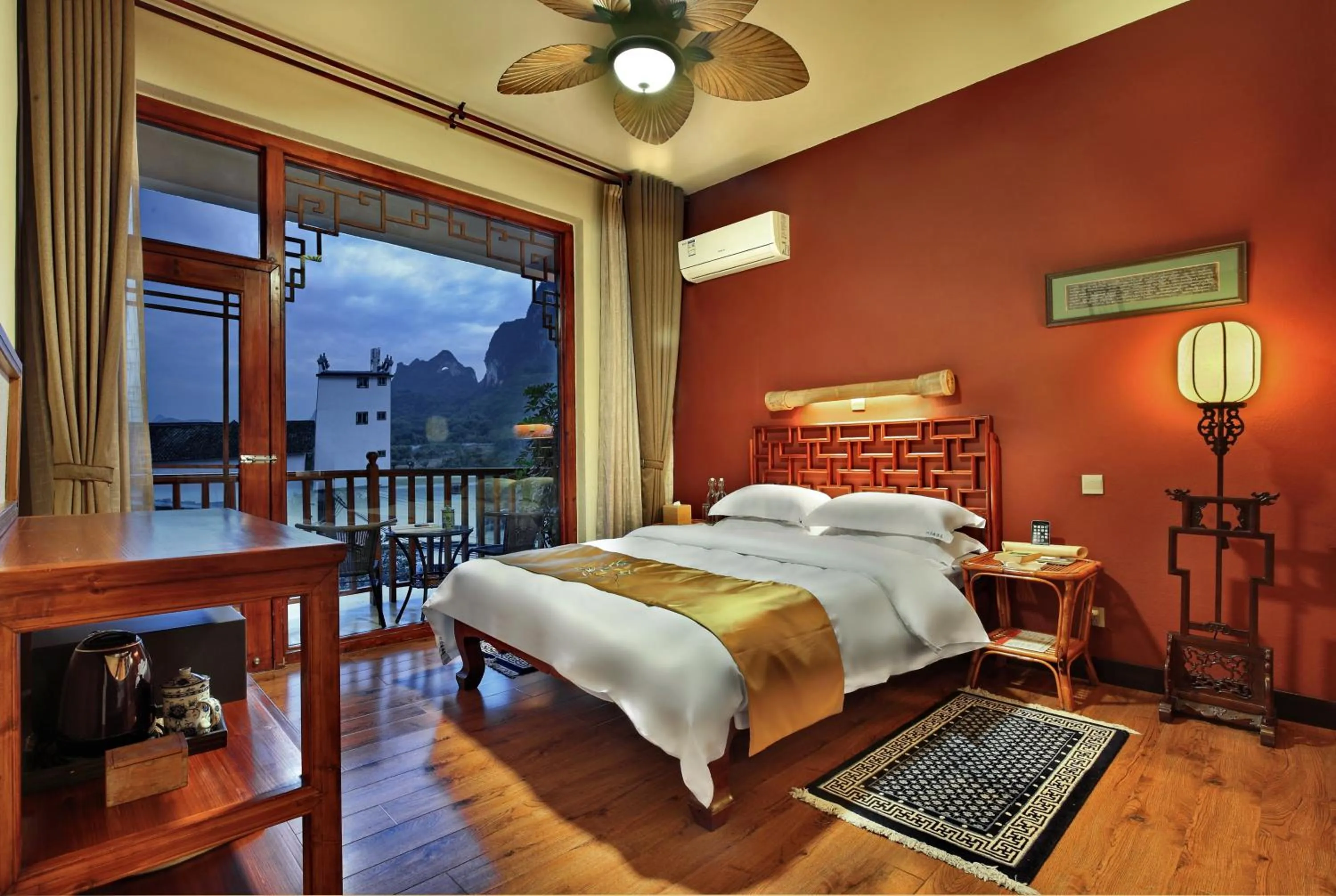 Photo of the whole room, Bed in Yangshuo Village Inn Boutique Hotel
