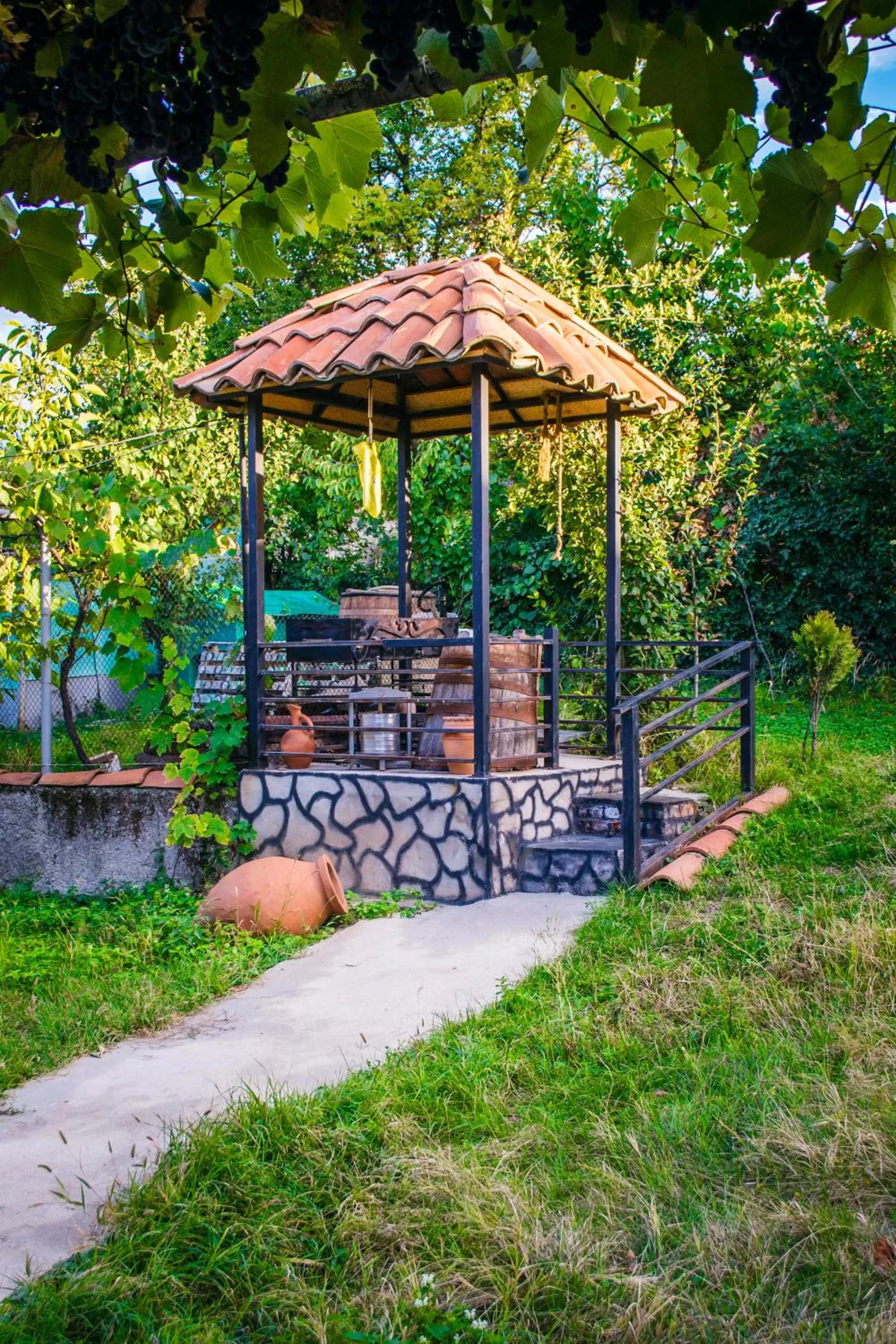 Natural landscape, Patio/Outdoor Area in Qilimcha's Guesthouse