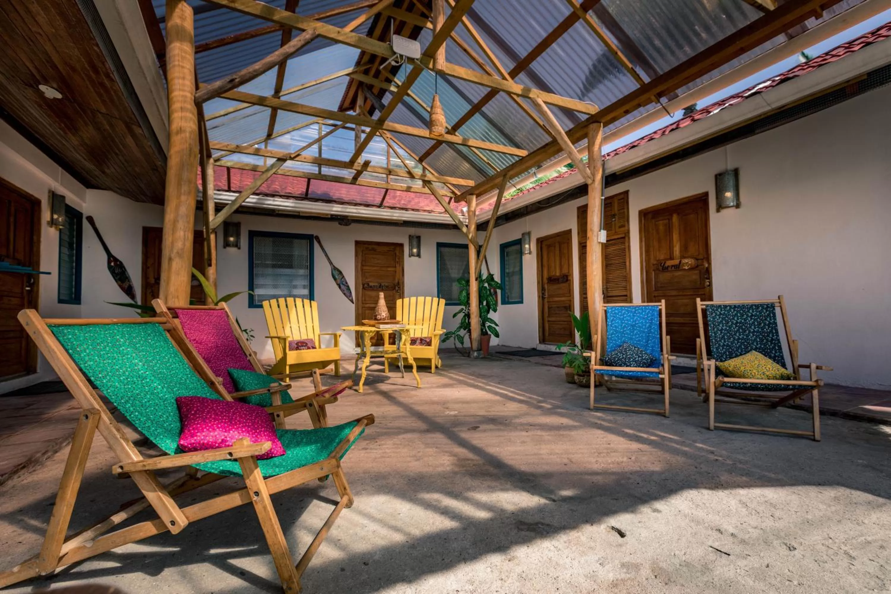 Patio in Doña Mara Gastro Hotel