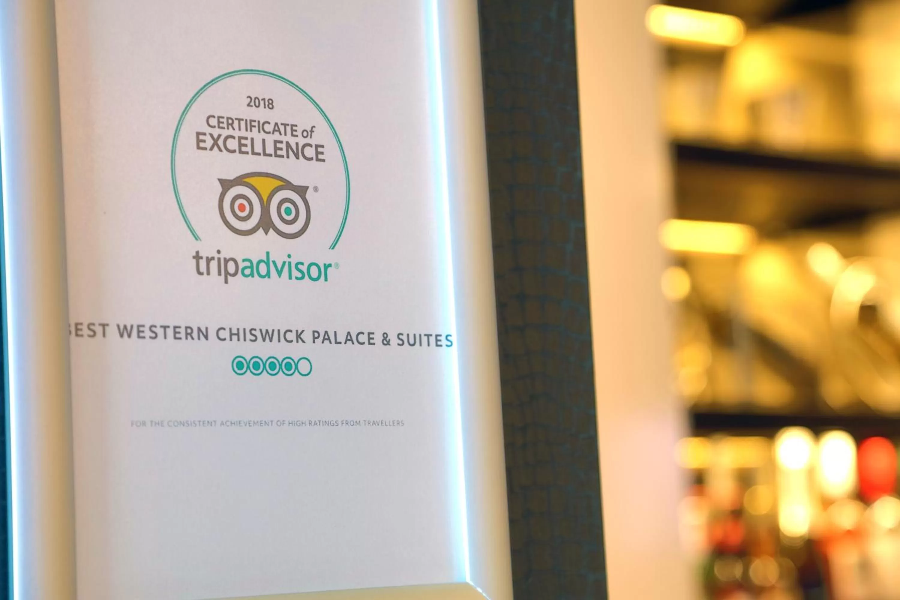 Property logo or sign in Best Western Chiswick Palace & Suites London