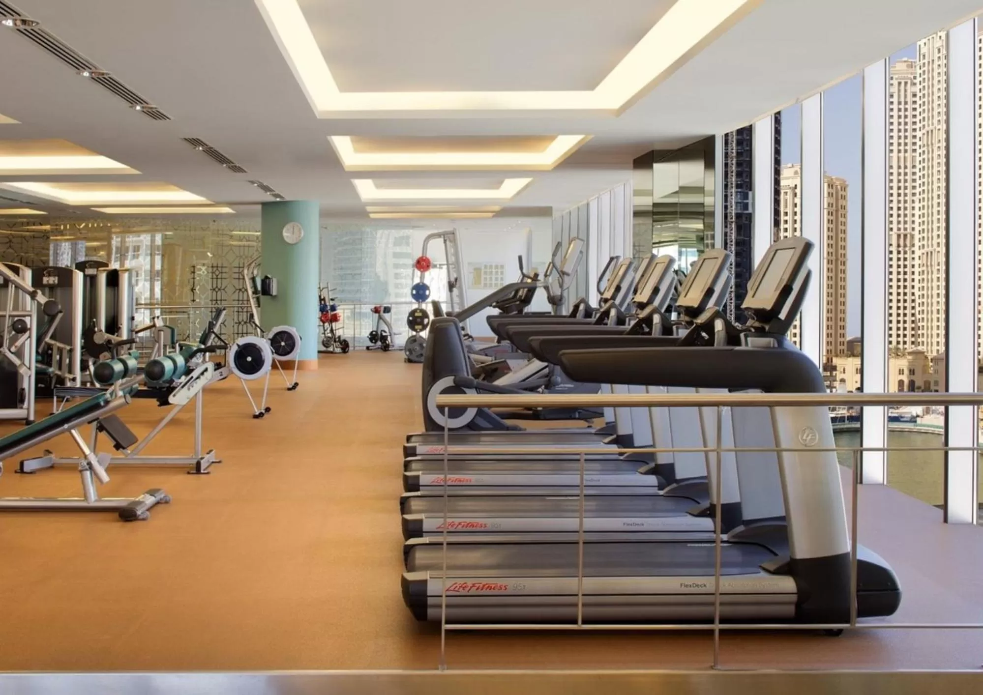 Fitness centre/facilities in Emaar Residences Dubai Marina by Qstay - formerly Address Dubai Marina