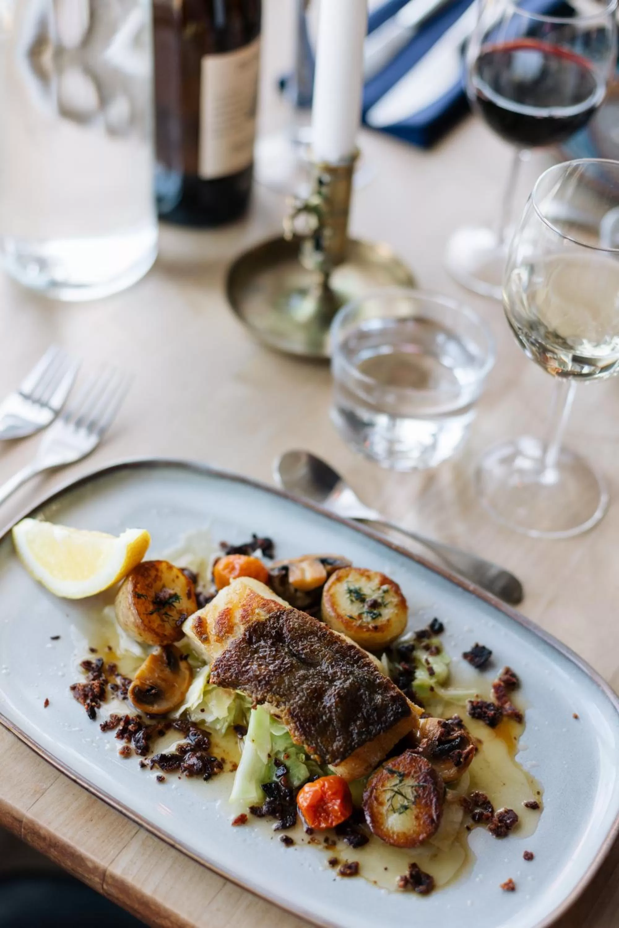 Dinner in Sköllengården