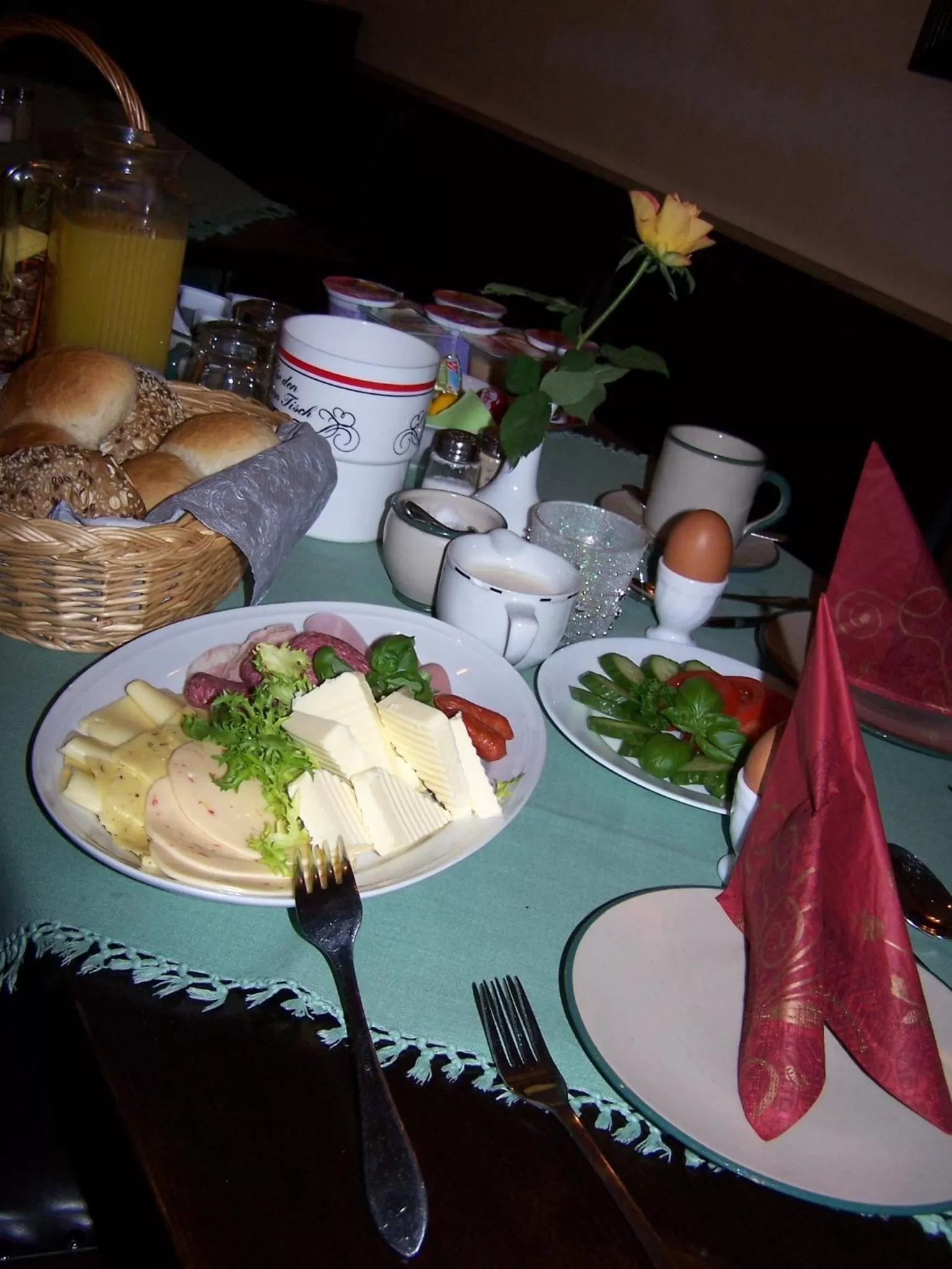 Food and drinks in Waldgasthof Bad Einsiedel