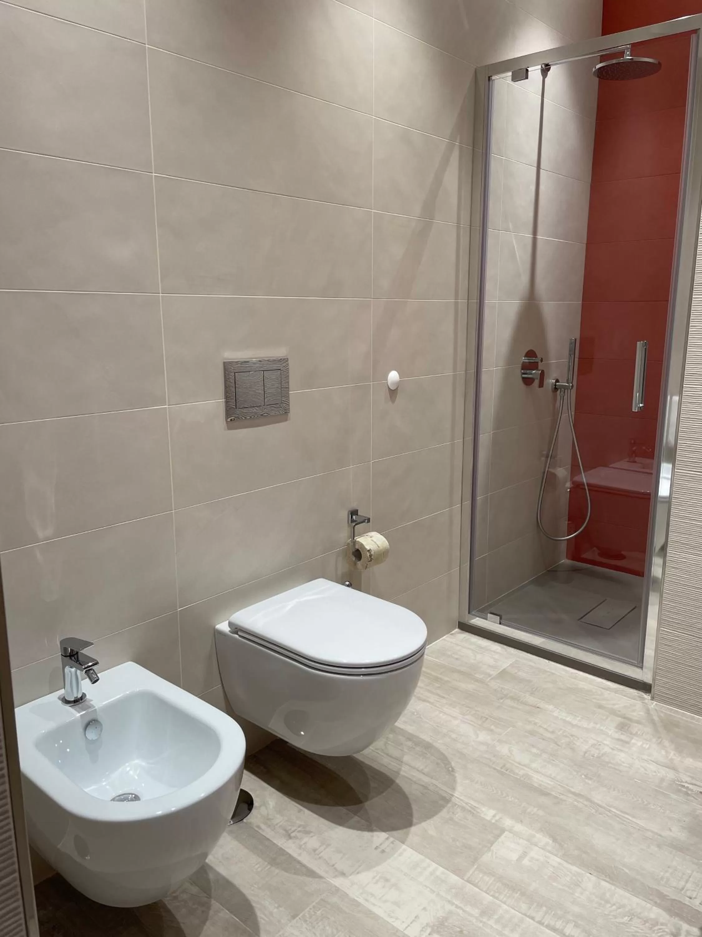 Shower in B&B Casa Rubino