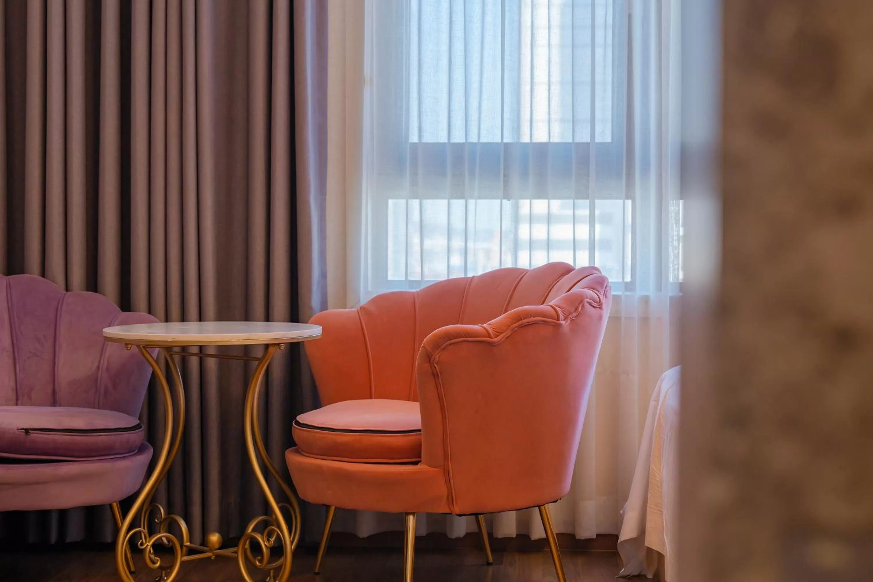 Seating area in Central Park Hotel Busan