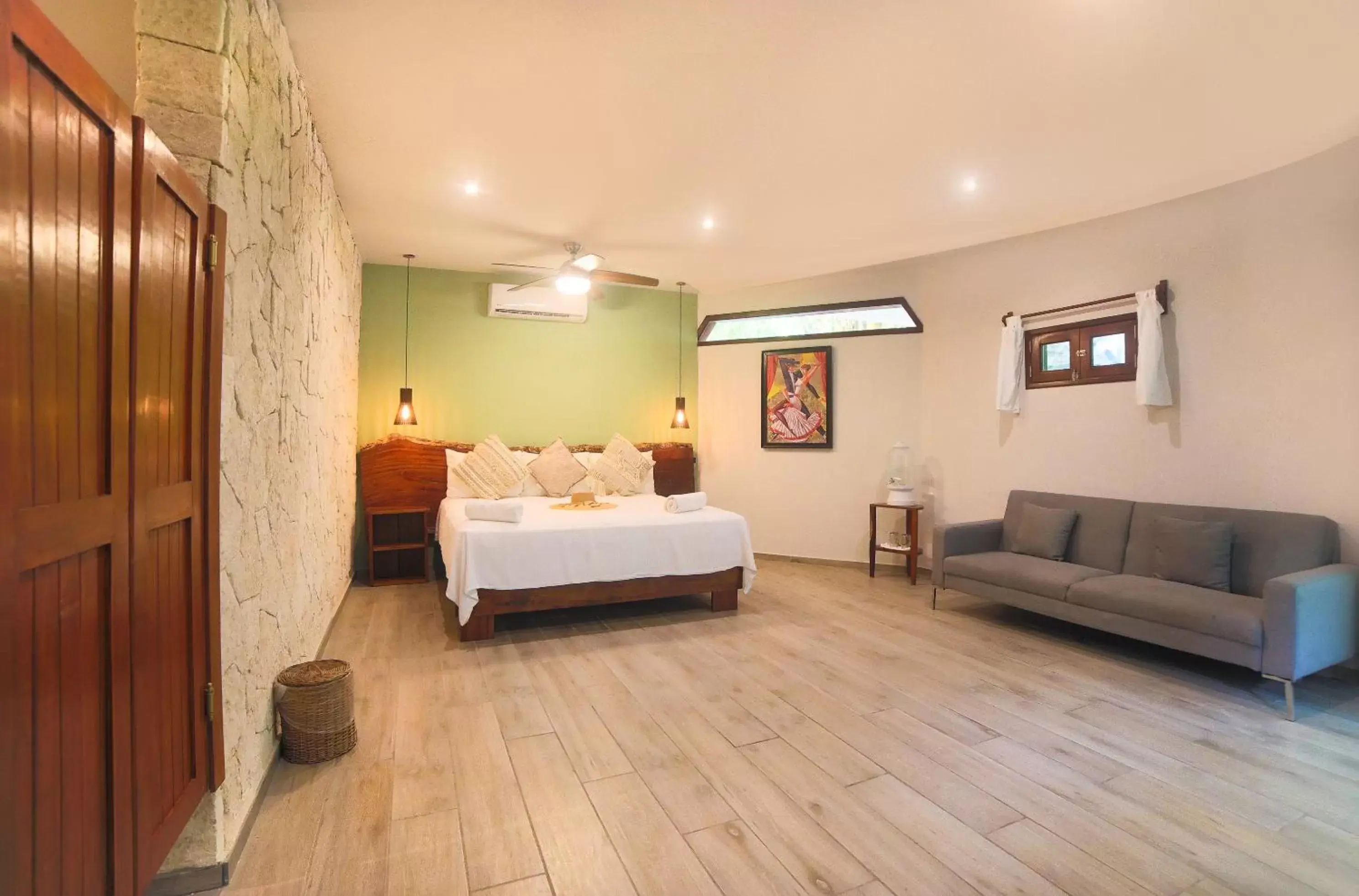 King Suite with Garden View in Playa Canek Beachfront Eco Hotel King Suite with Garden View in Playa Canek Beachfront Eco Hotel