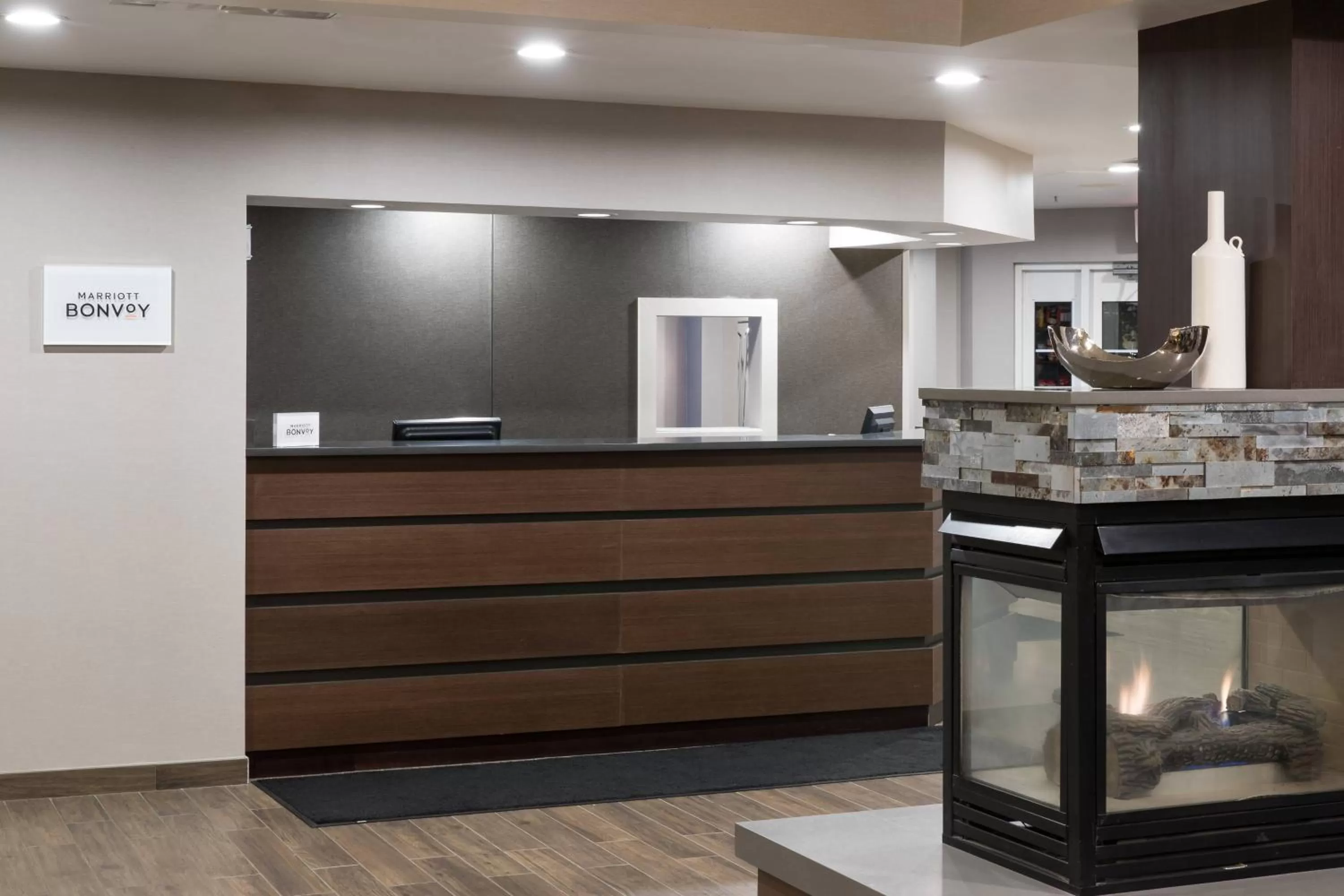 Lobby or reception in Residence Inn by Marriott Boston Westford