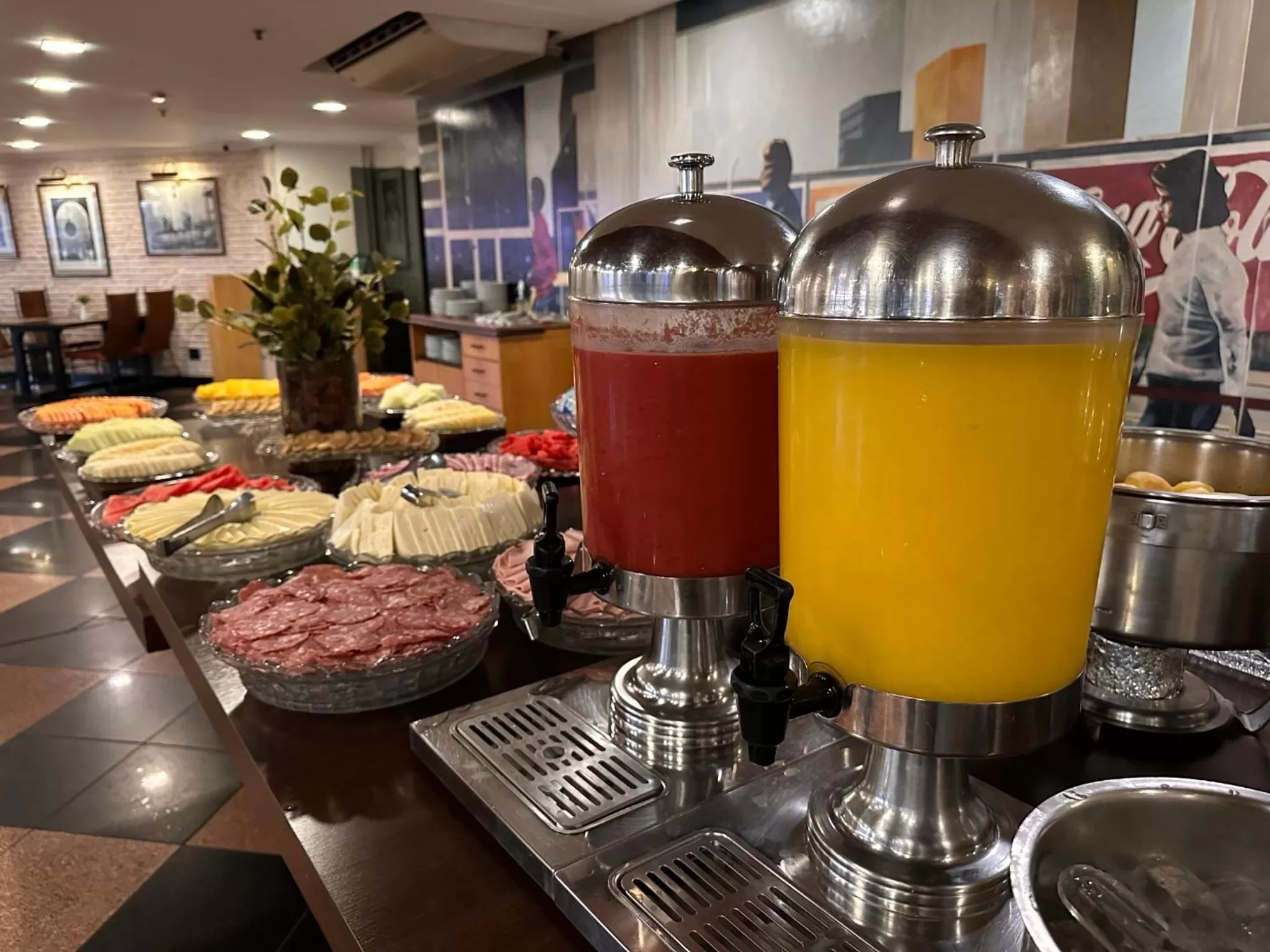 Breakfast in Manhattan Plaza