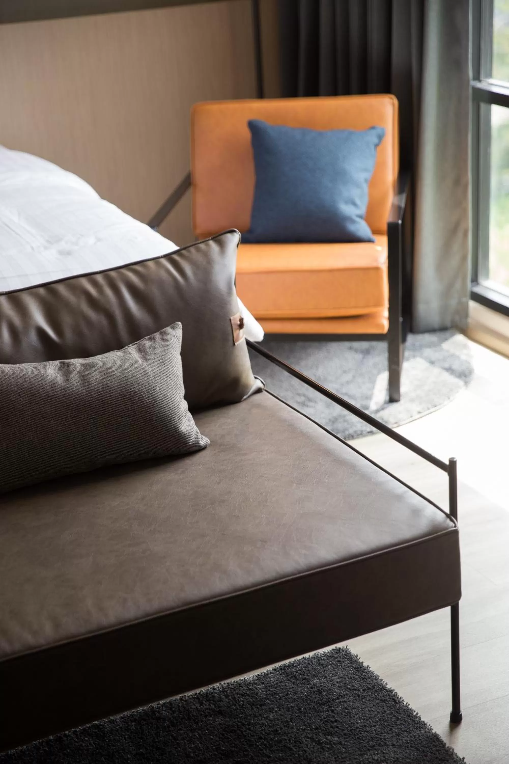 Decorative detail, Bed in The Journey Hotel Bangna