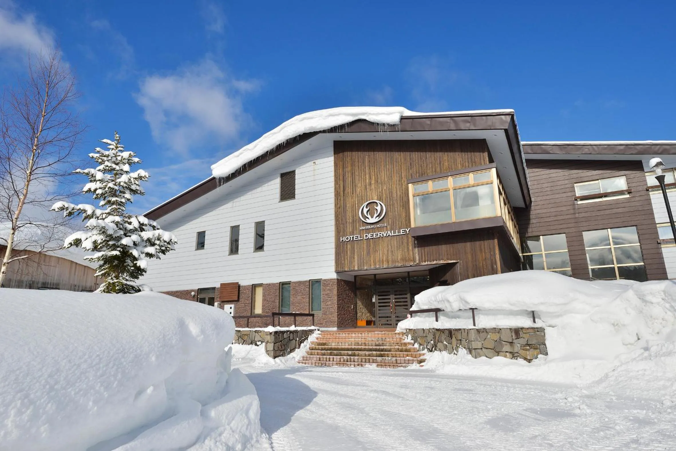 Property building, Winter in Asahidake Onsen Hotel Deer Valley