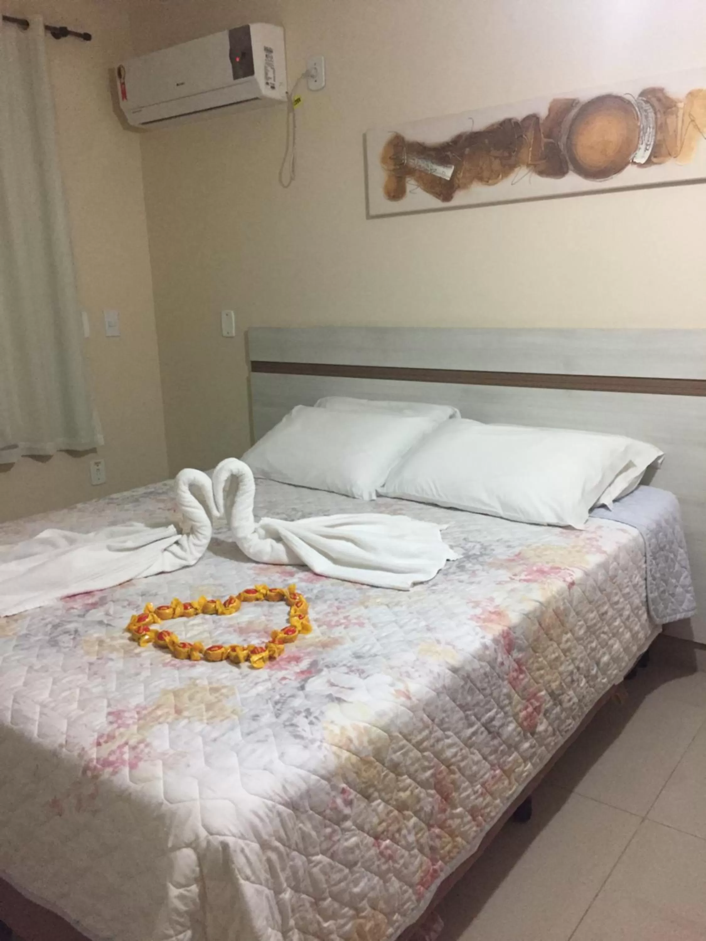 Bed in Hotel Raio de Sol