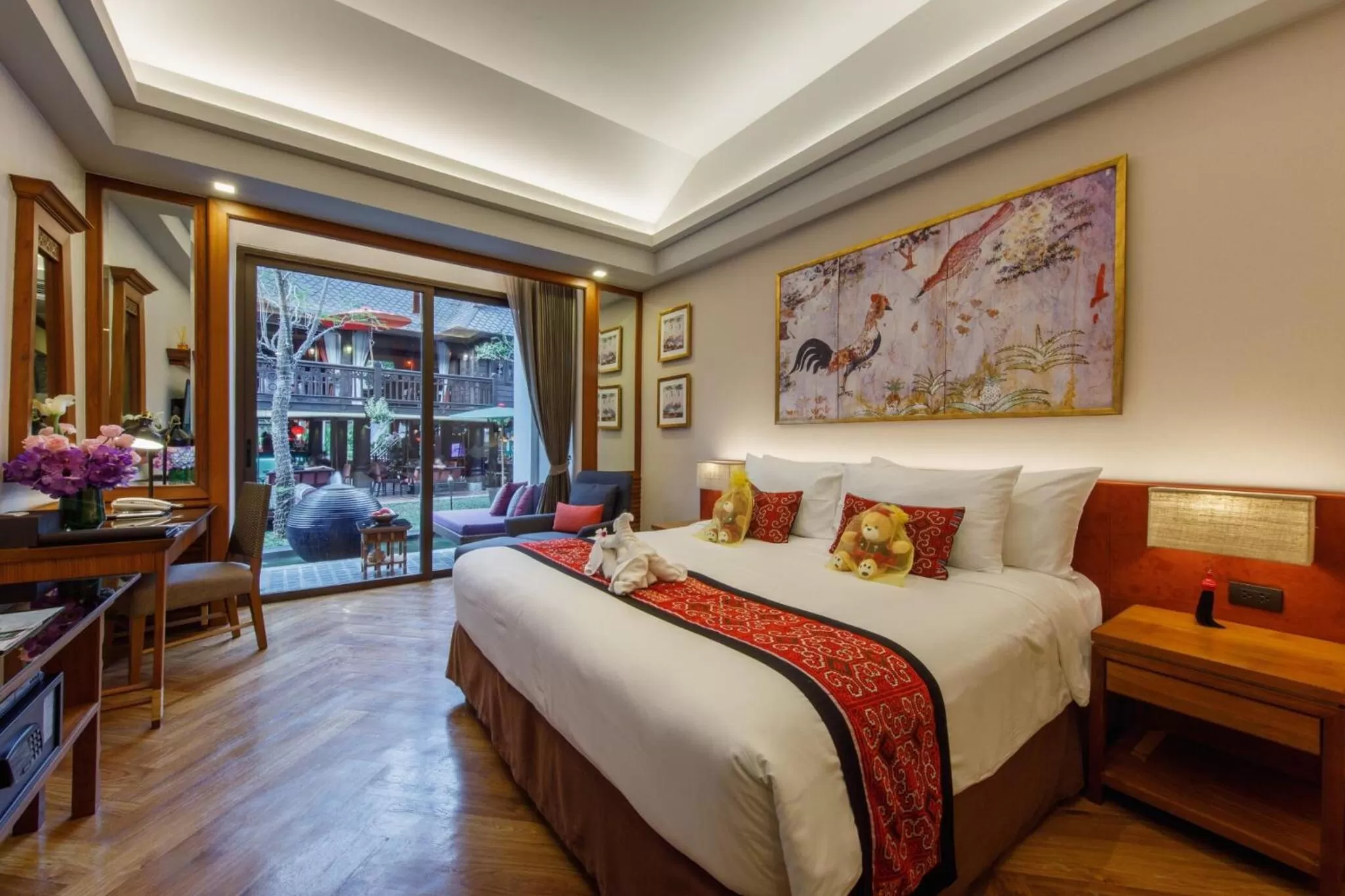 Photo of the whole room, Bed in Chala Number6