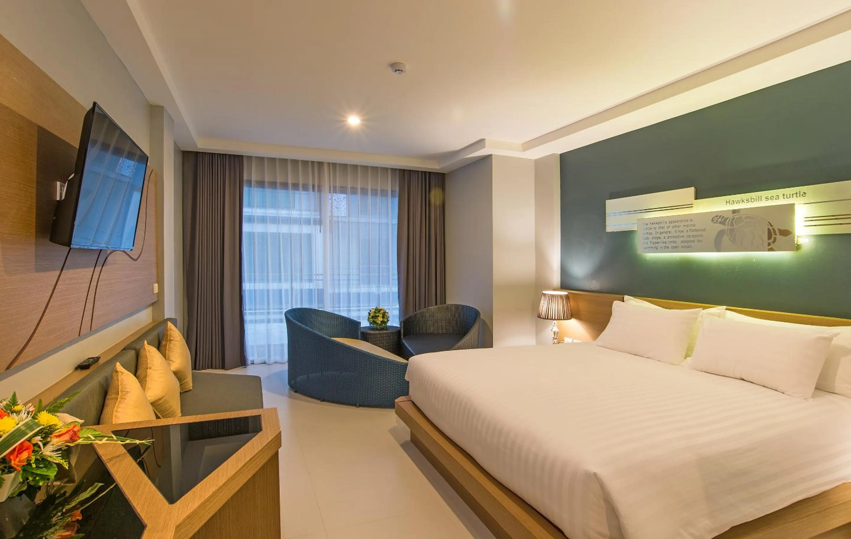 Decorative detail, Bed in AVA SEA Resort Krabi, Ao Nang Beach