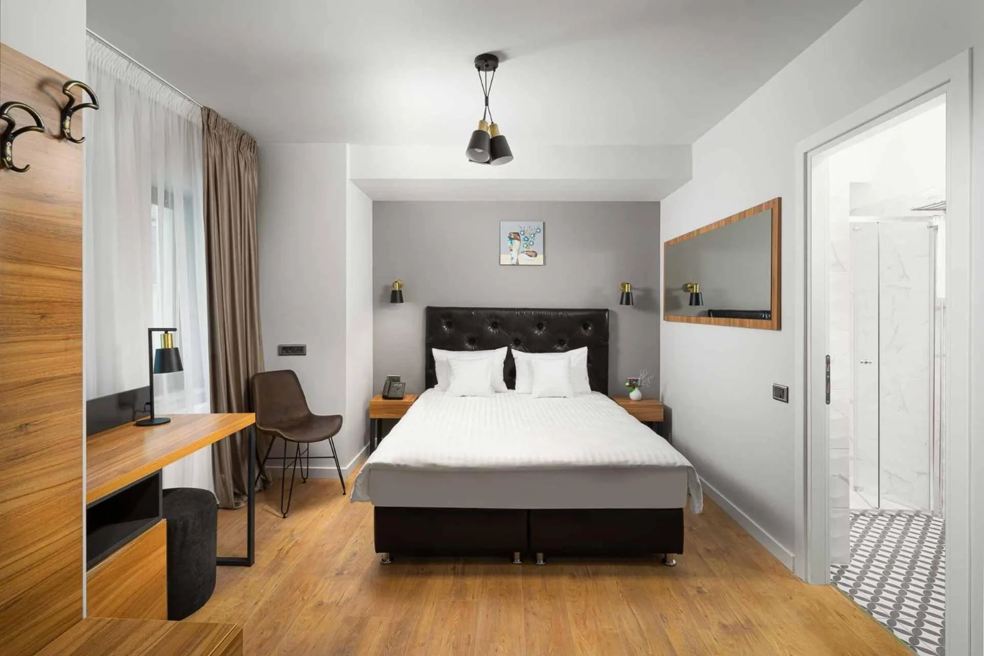 Photo of the whole room, Bed in Labirint Boutique Hotel - Central Location