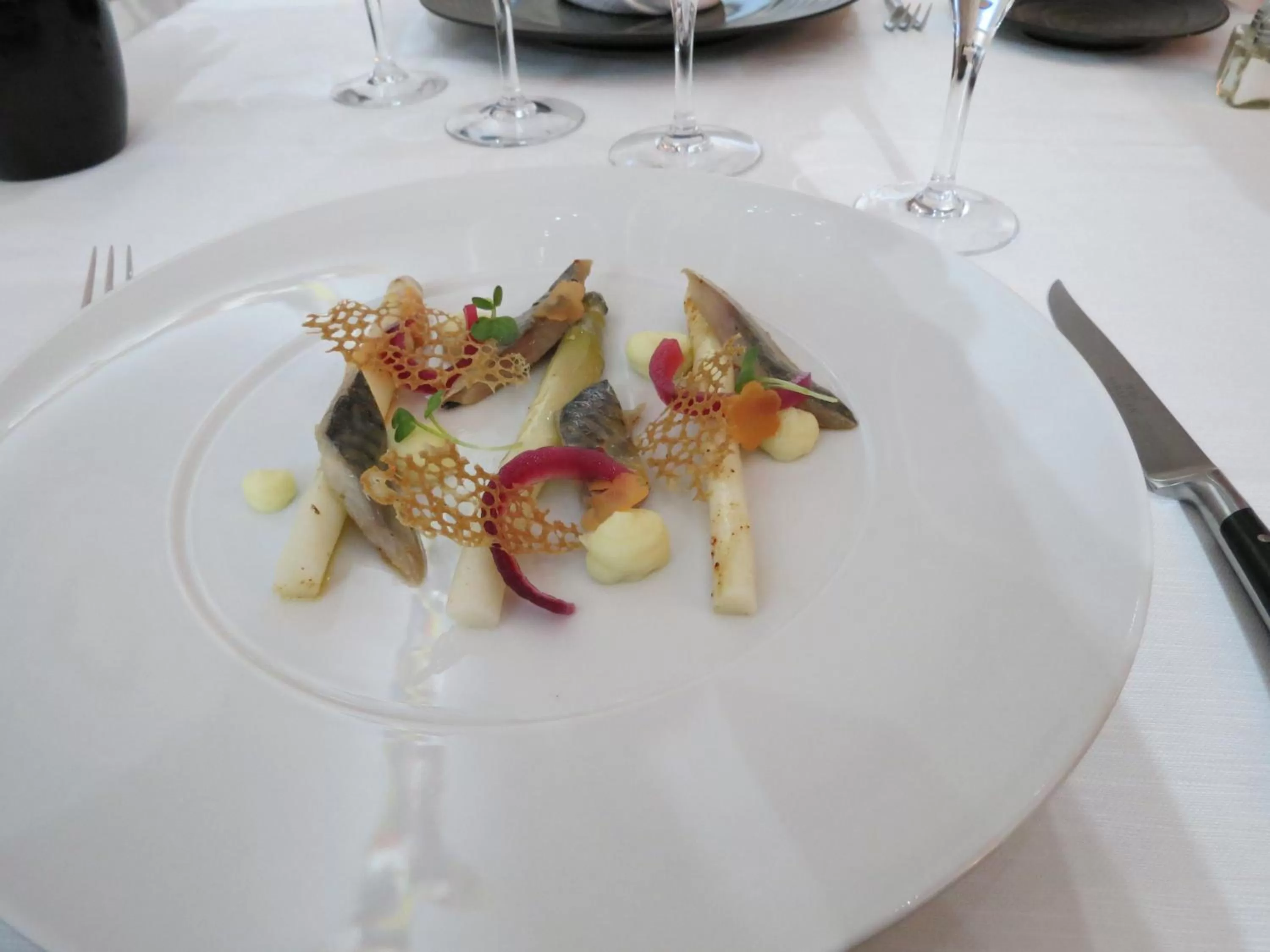 Food close-up in Clos St Eloi, The Originals Relais (Relais du Silence)