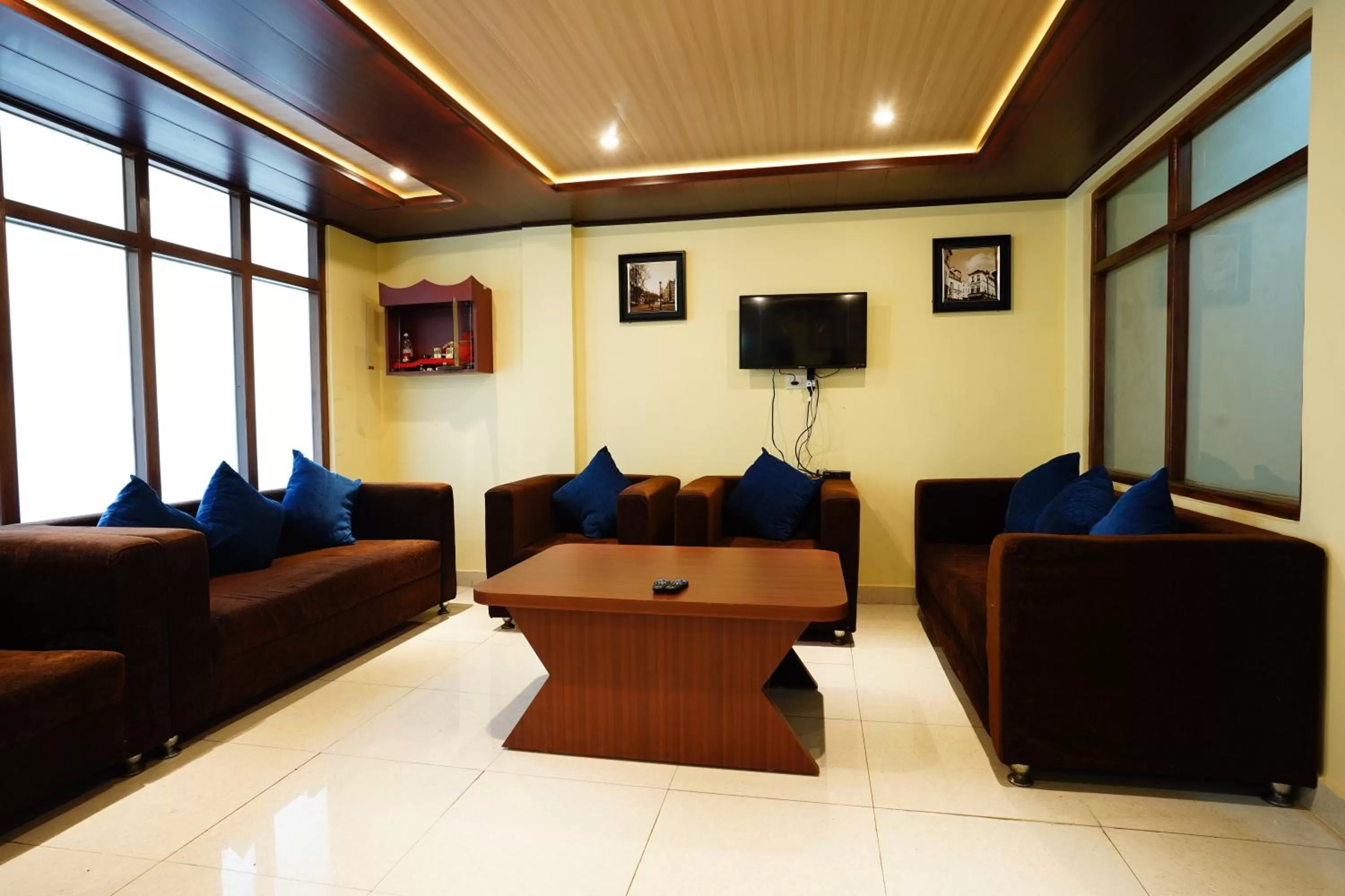 Lobby or reception in Hotel White Lotus Gangtok