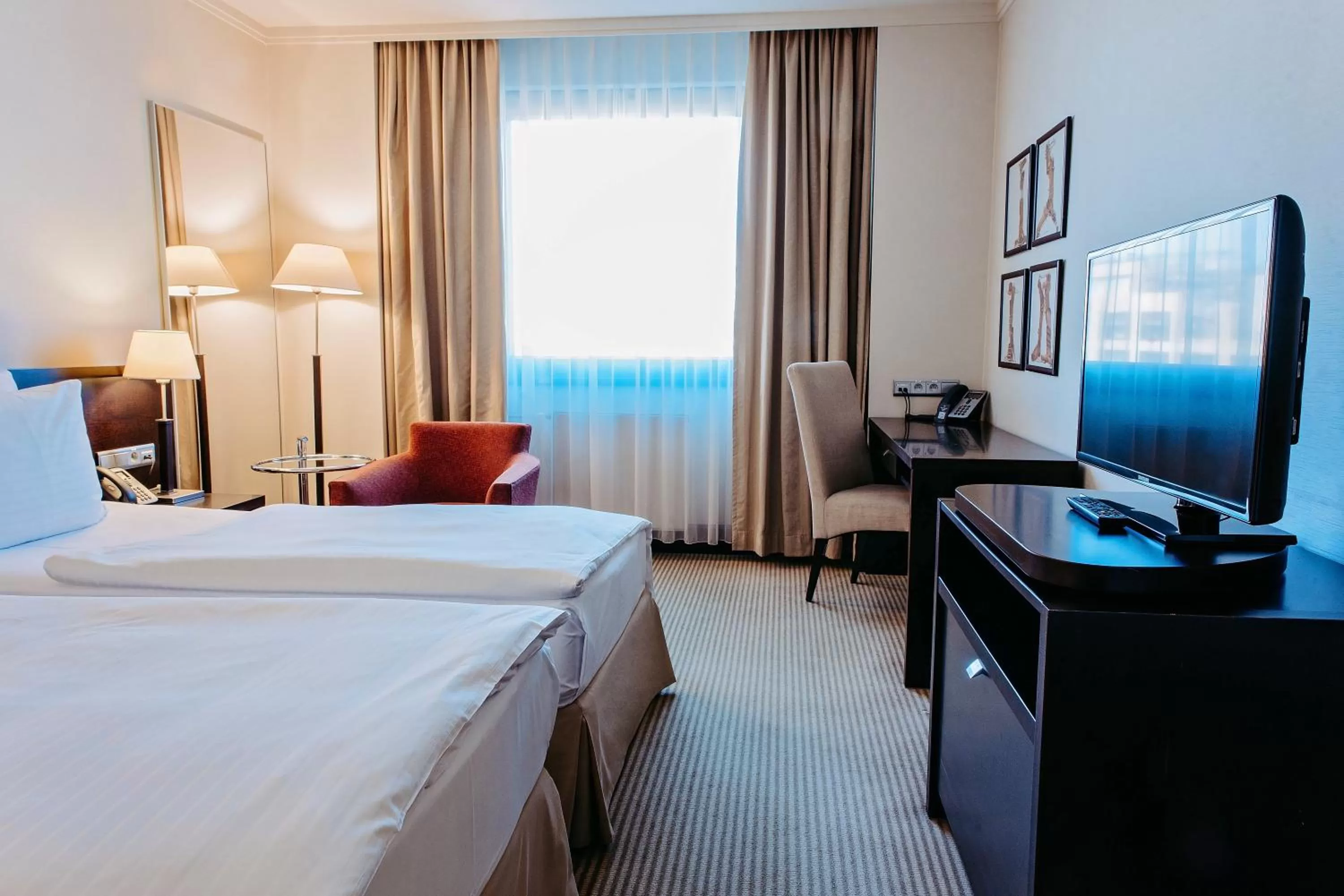 Bed in Crowne Plaza Bratislava by IHG