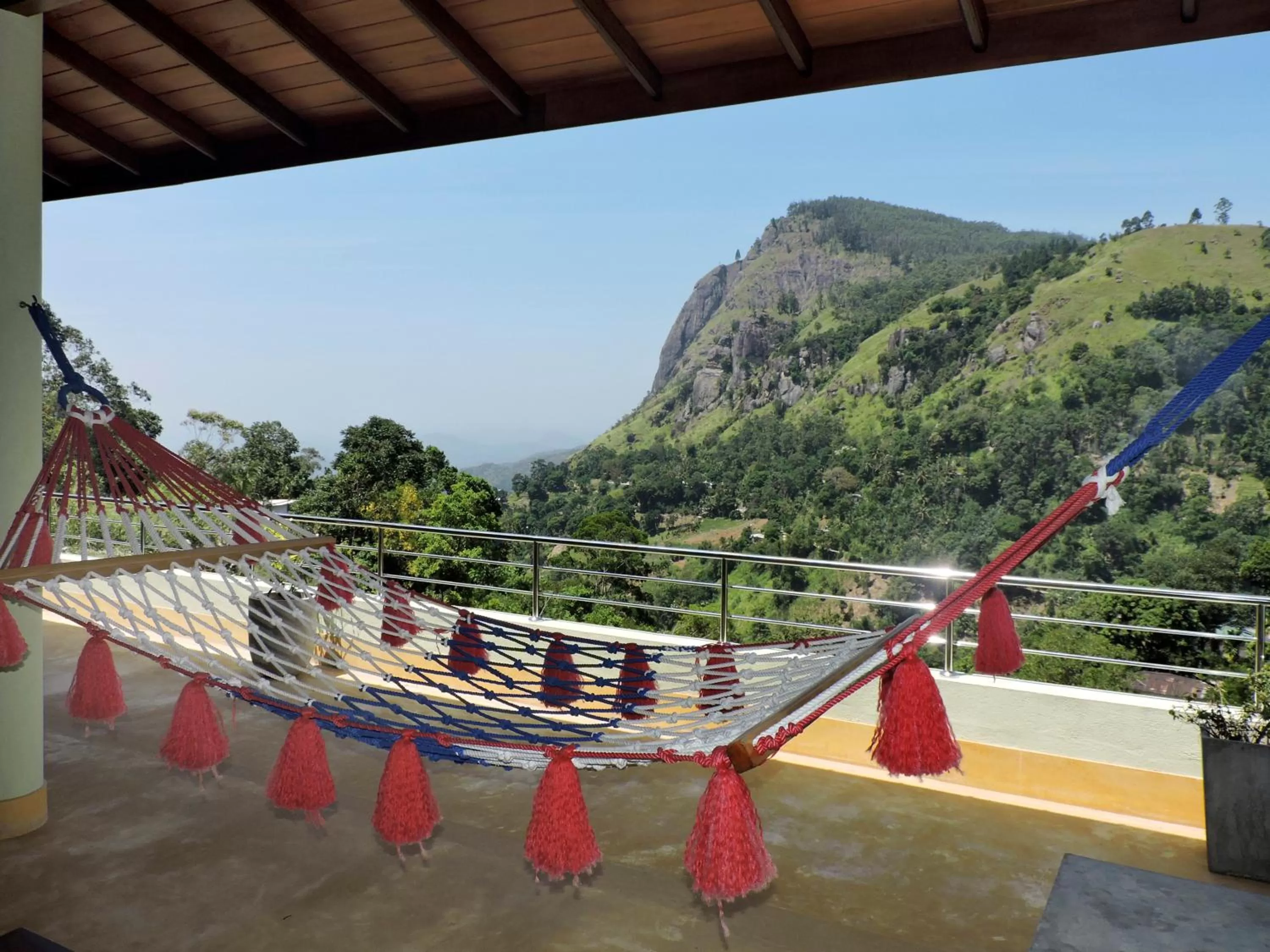 Balcony/Terrace, Mountain View in Zion View Ella Green Retreat