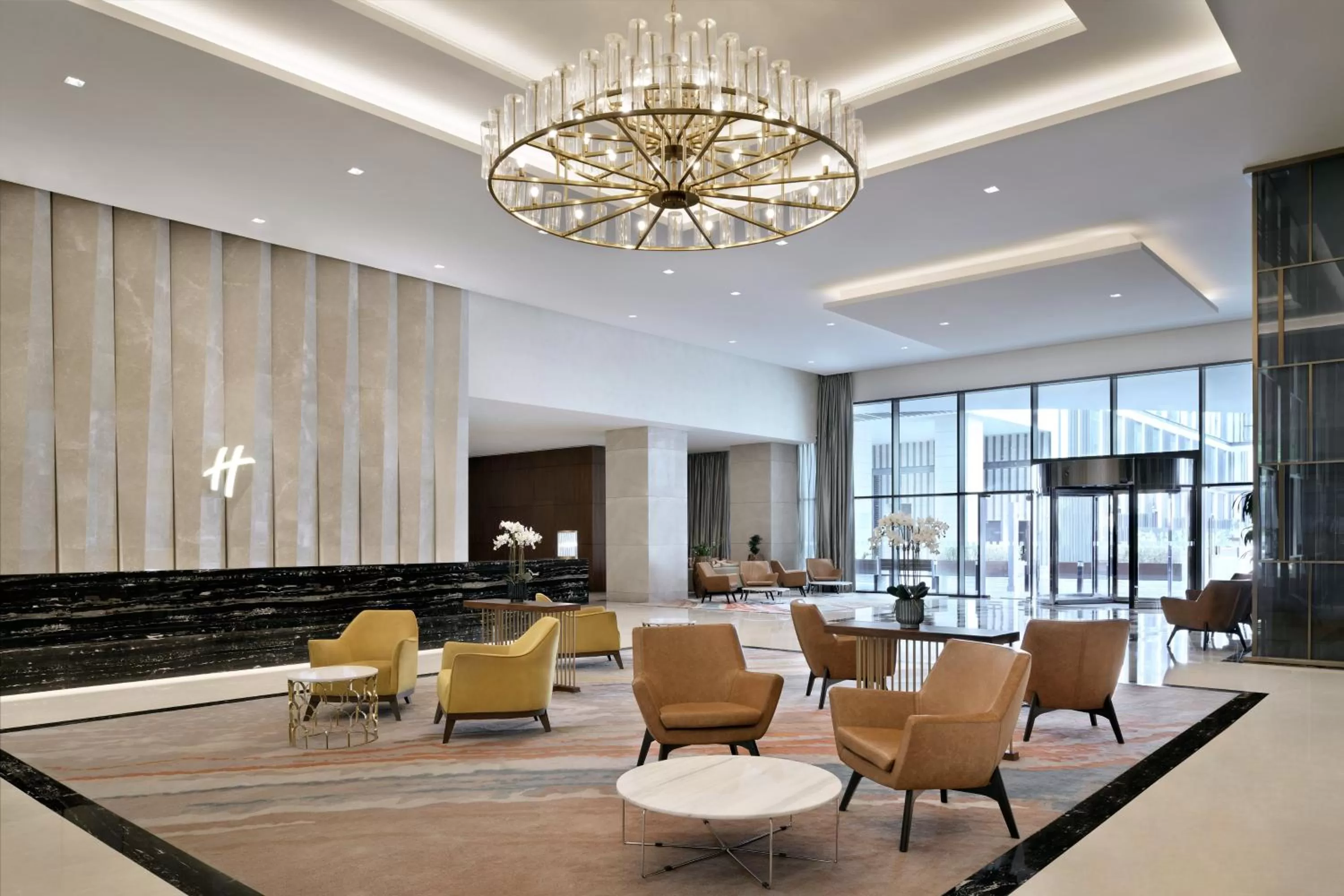 Property building in Holiday Inn Dubai Al-Maktoum Airport by IHG