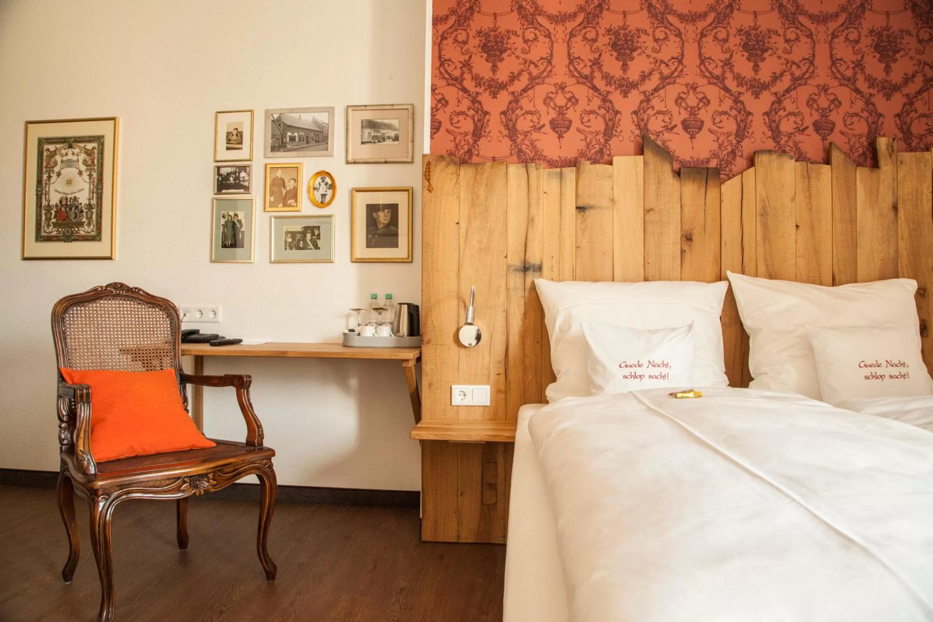 Bedroom, Bed in bei Kliewe im Westfälischen Hof