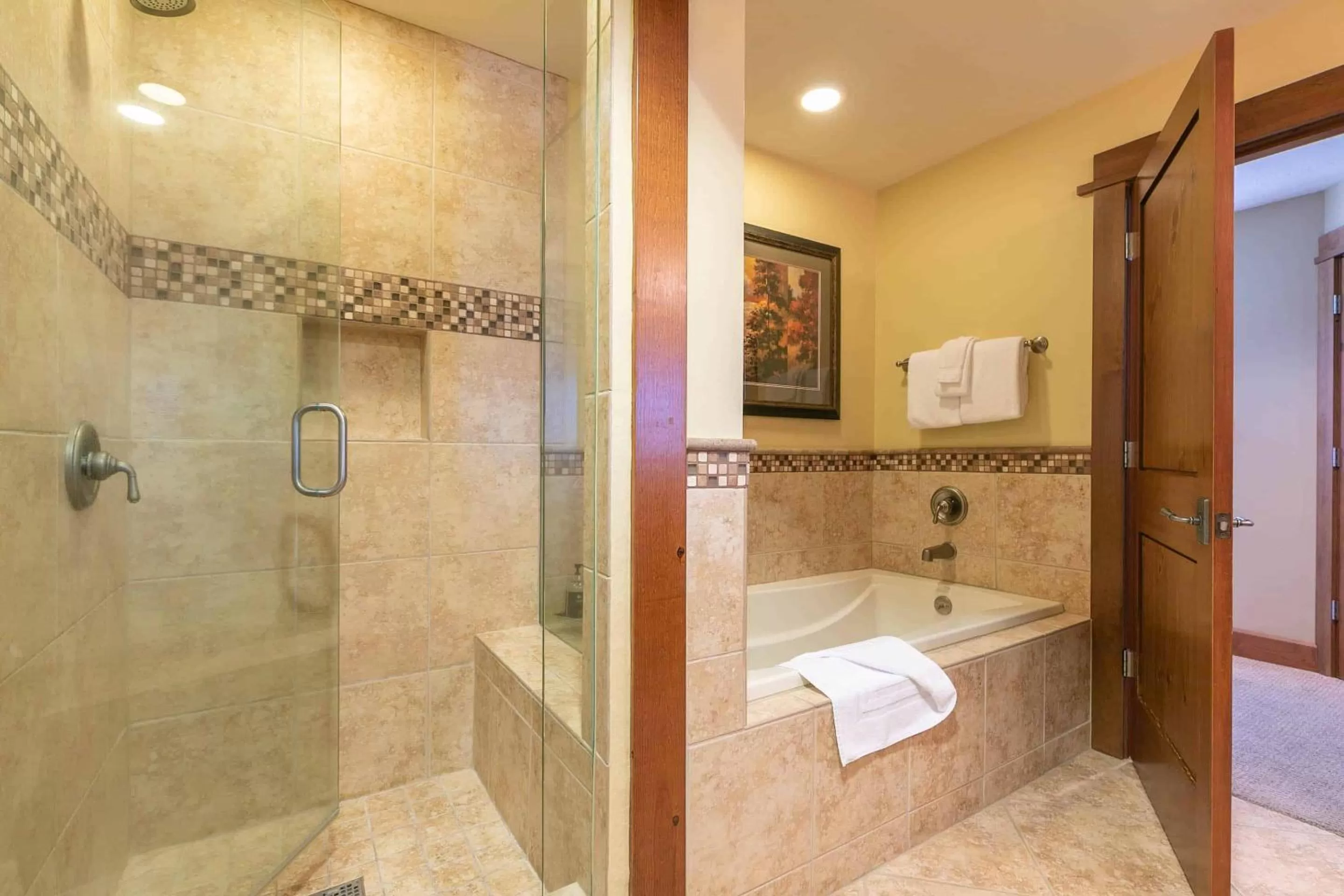 Bathroom in East West Hospitality at Tahoe