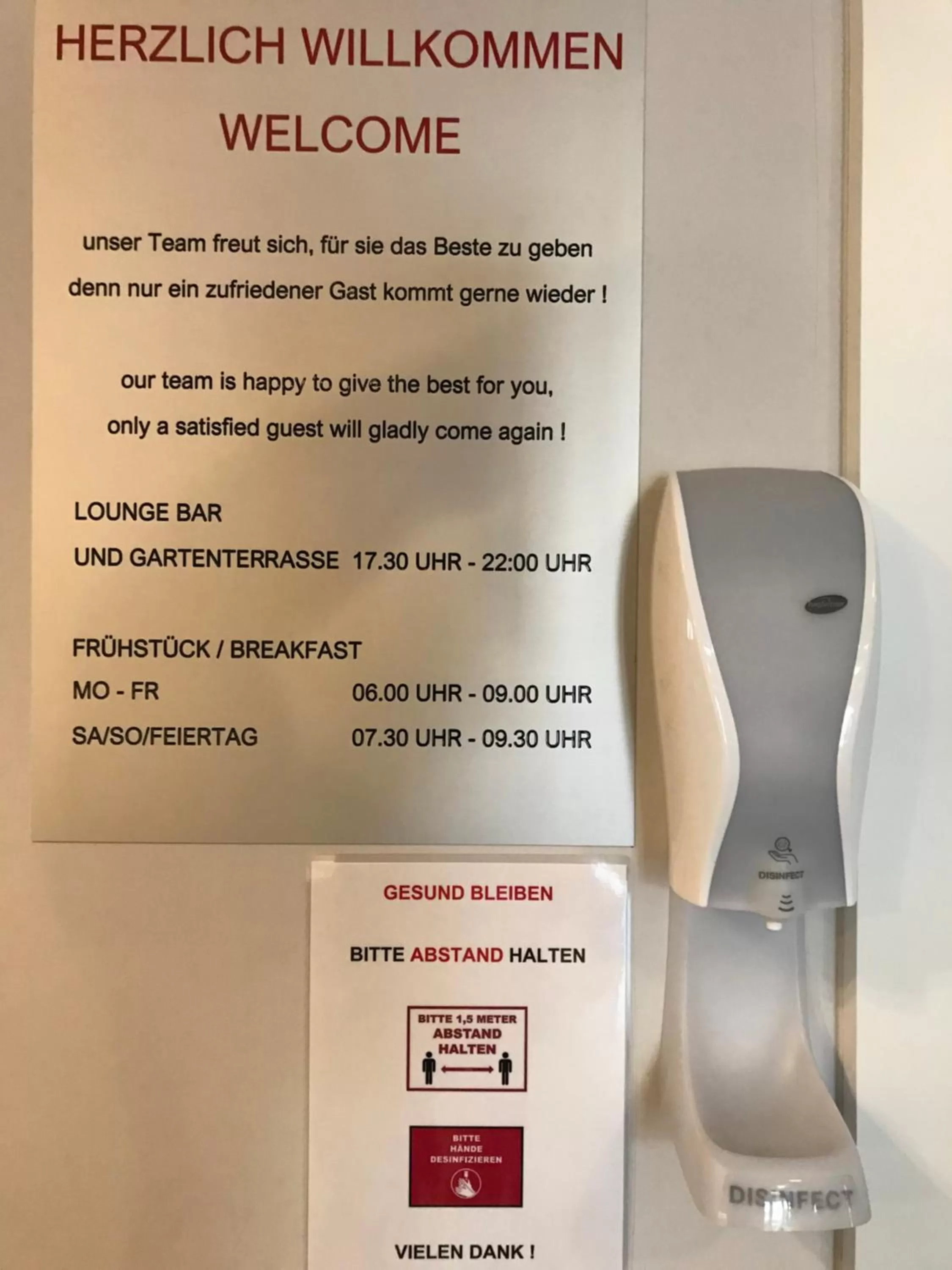 Decorative detail in Hotel Hohenloher Tor