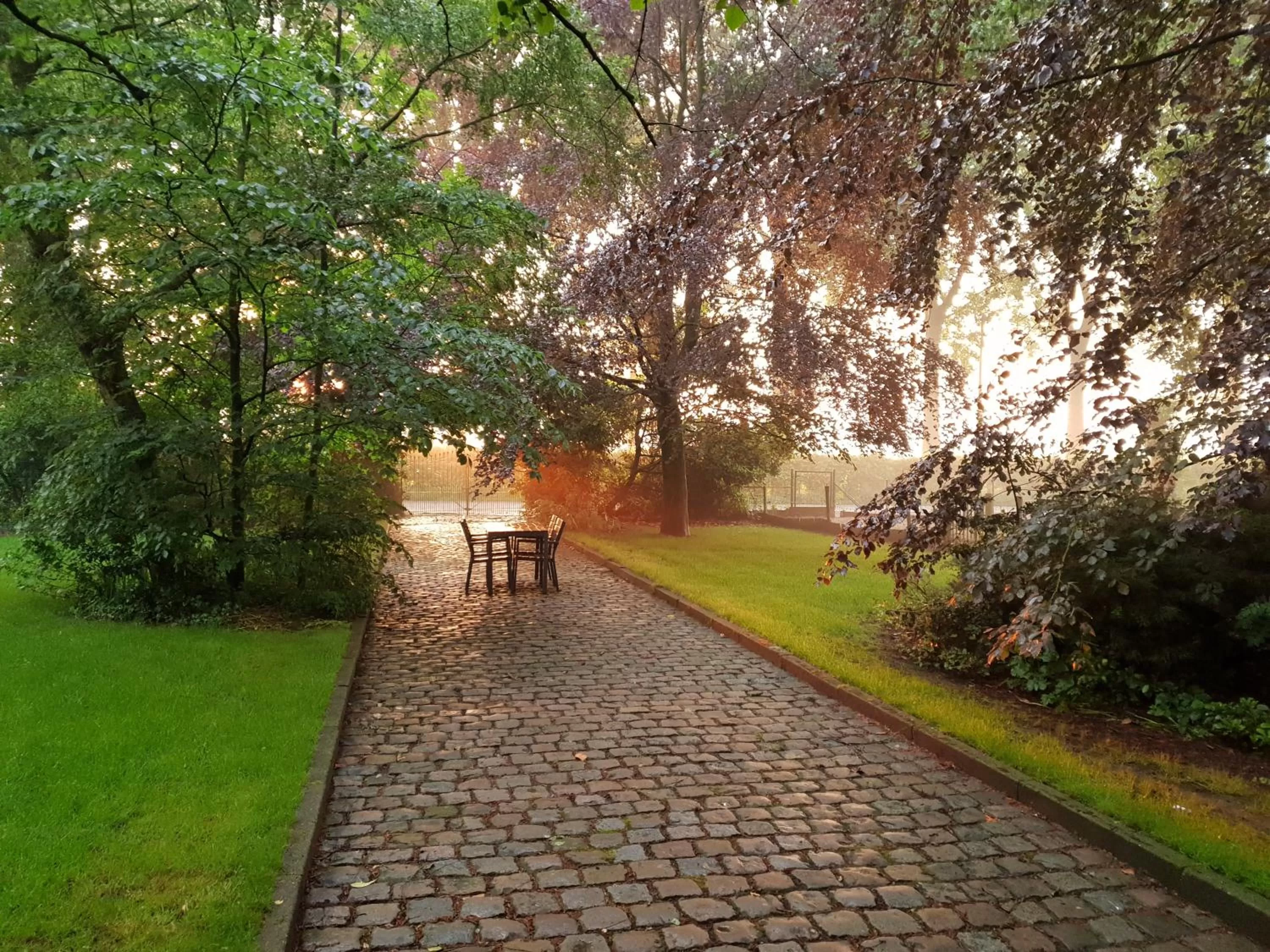Spring, Garden in Hotel Landhuis 't Wilgenerf
