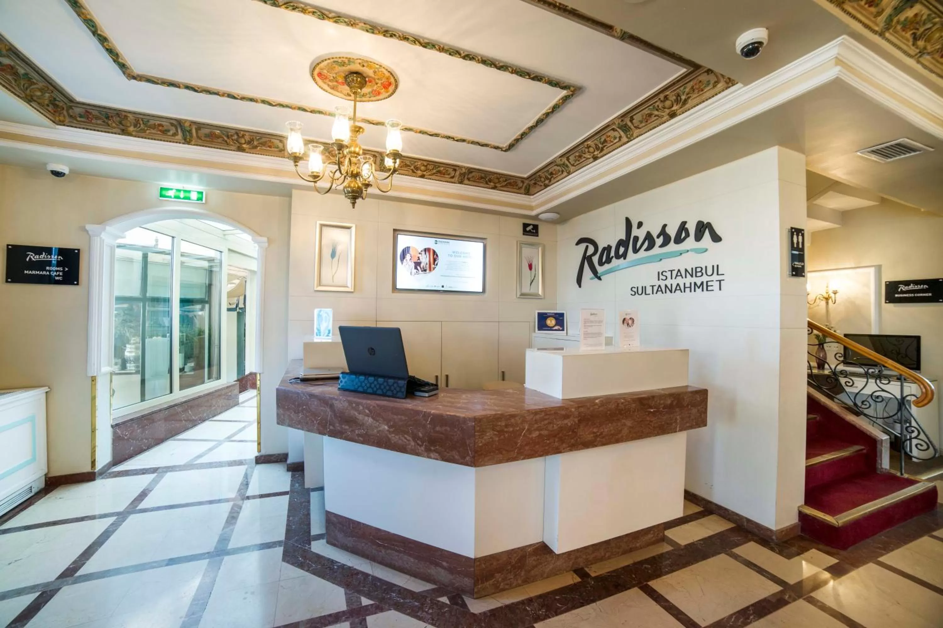 Property logo or sign in Radisson Hotel Istanbul Sultanahmet