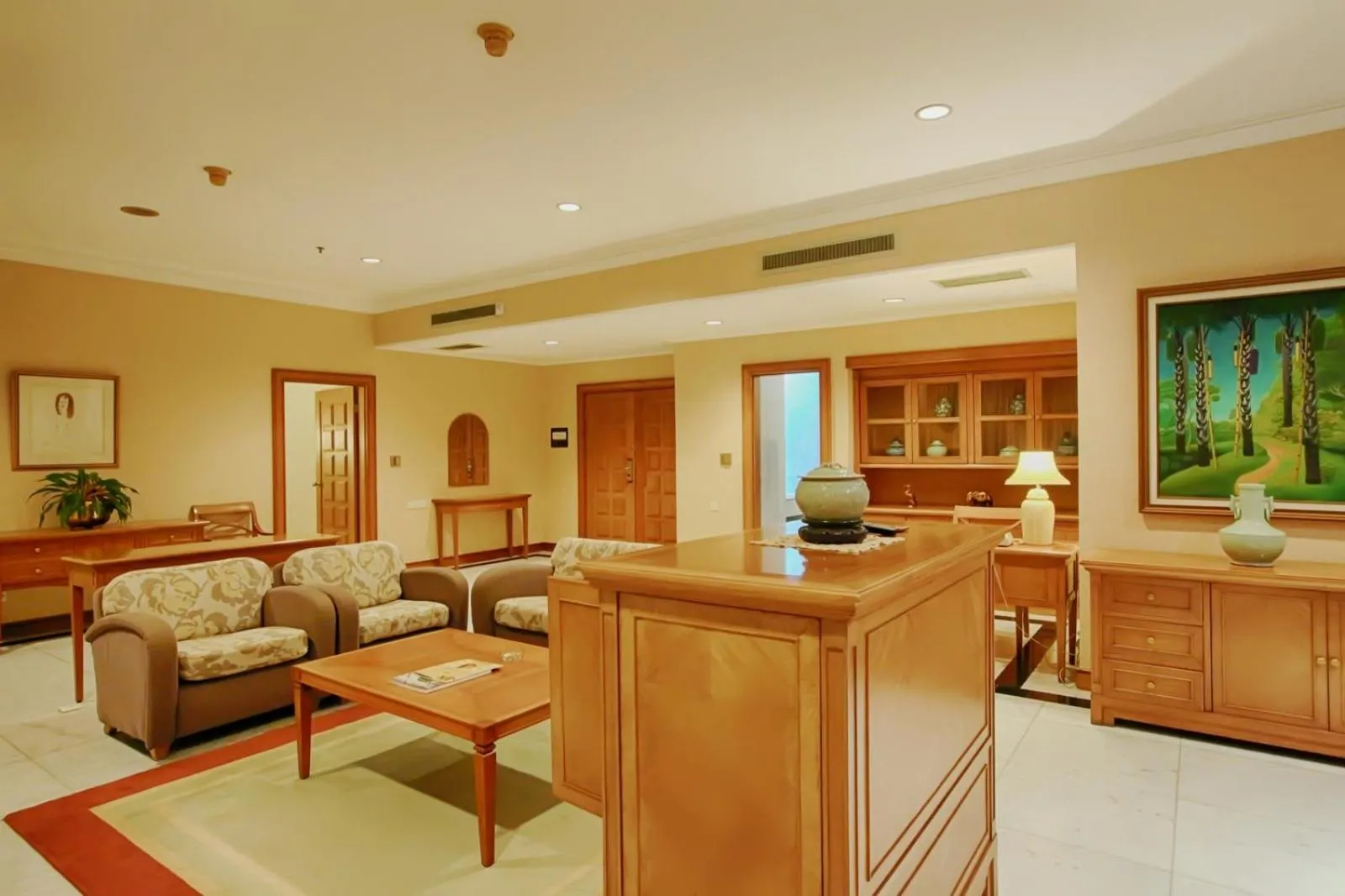 Living room in Grand Hotel Preanger