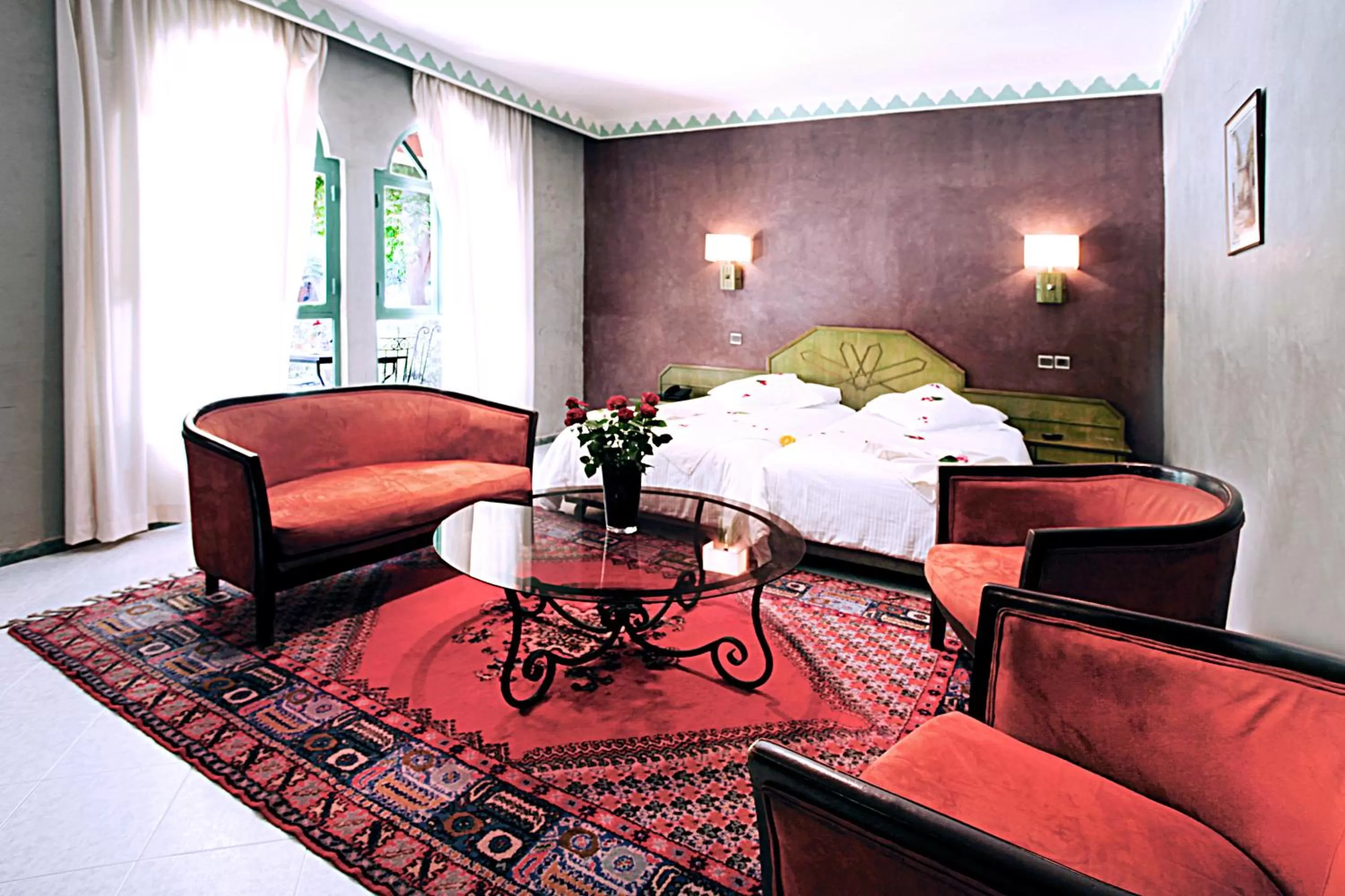 Photo of the whole room, Bed in Chems Hotel