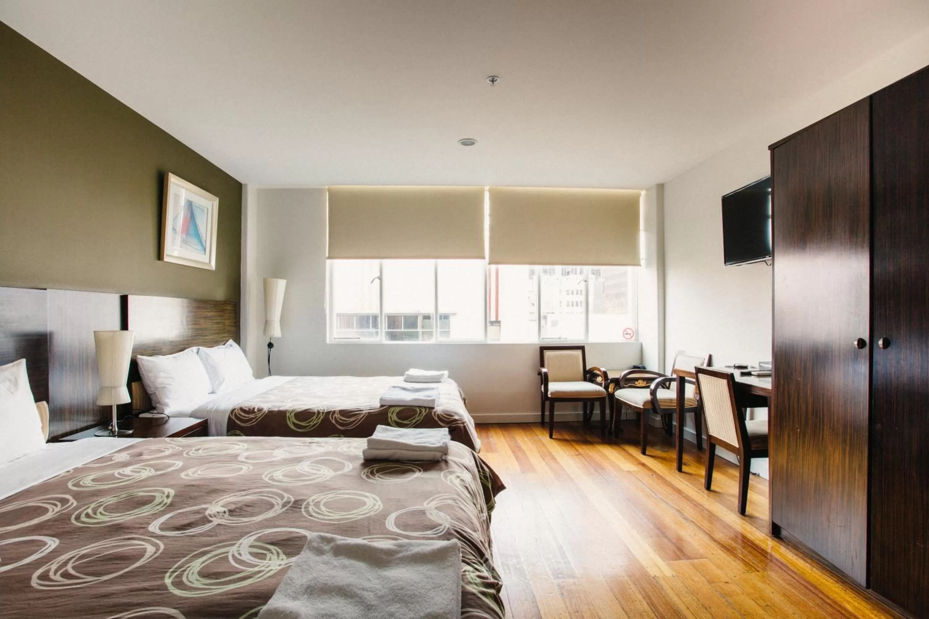 Photo of the whole room, Bed in YTI Garden Hotel