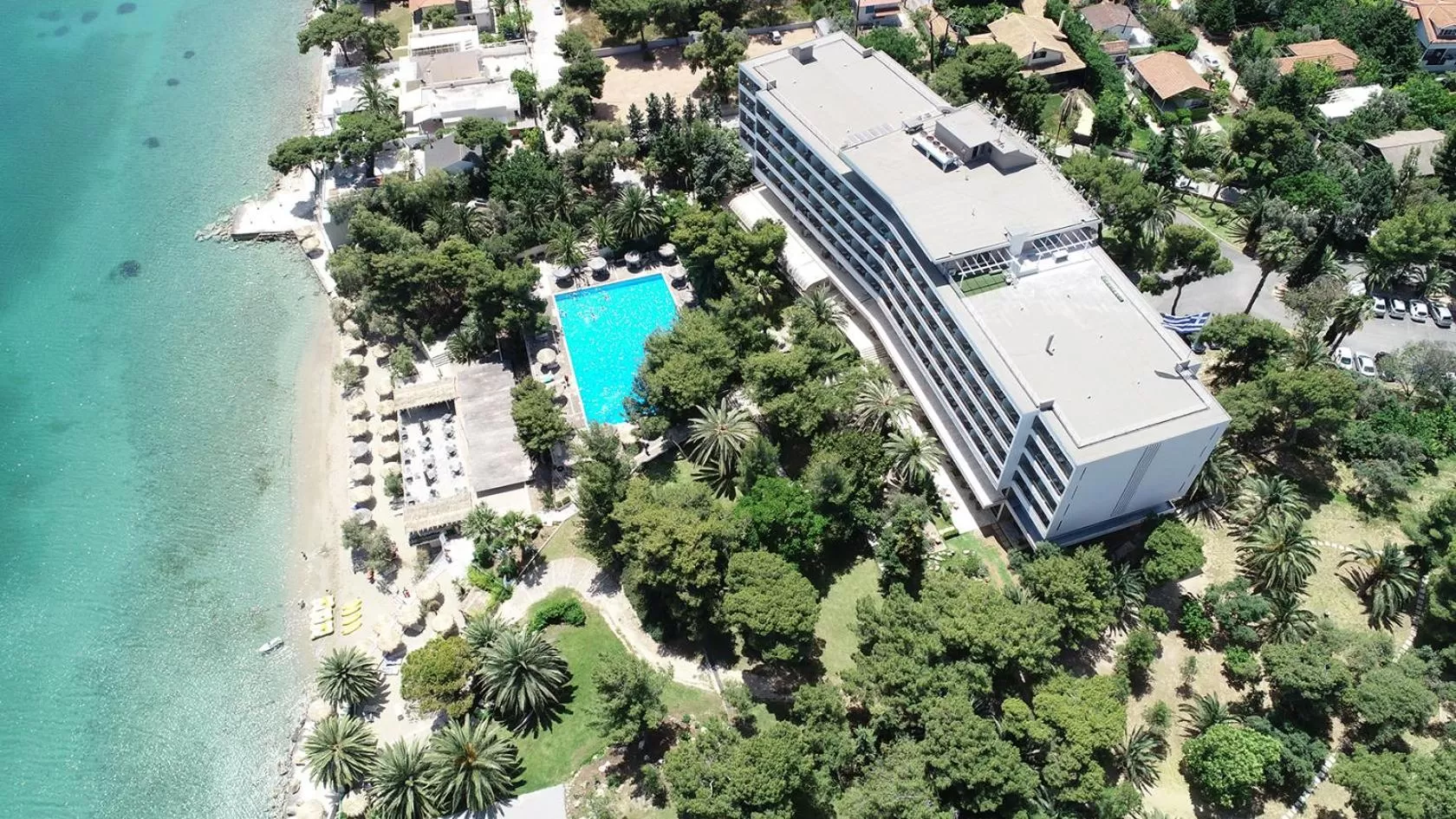 Bird's eye view in King Saron Hotel Resort