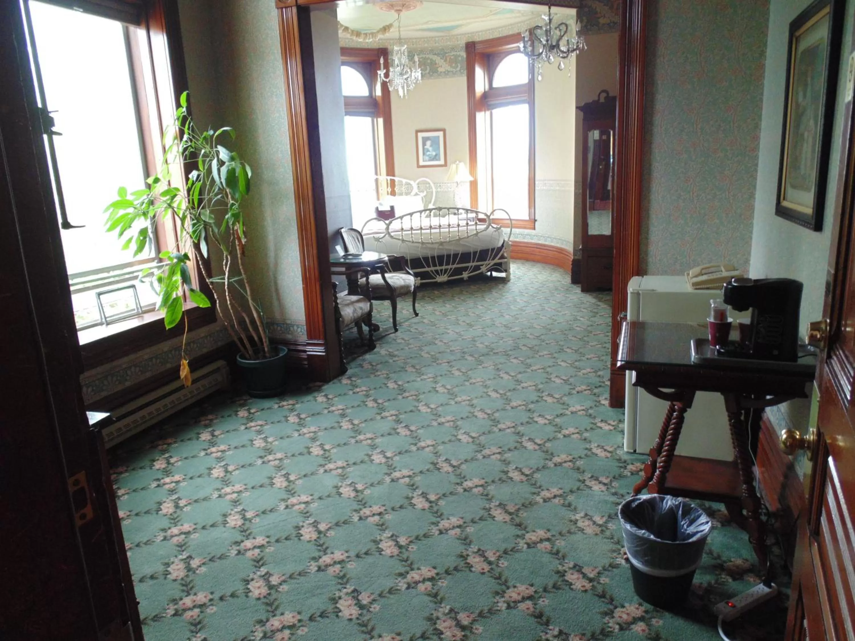 Living room in Manresa Castle