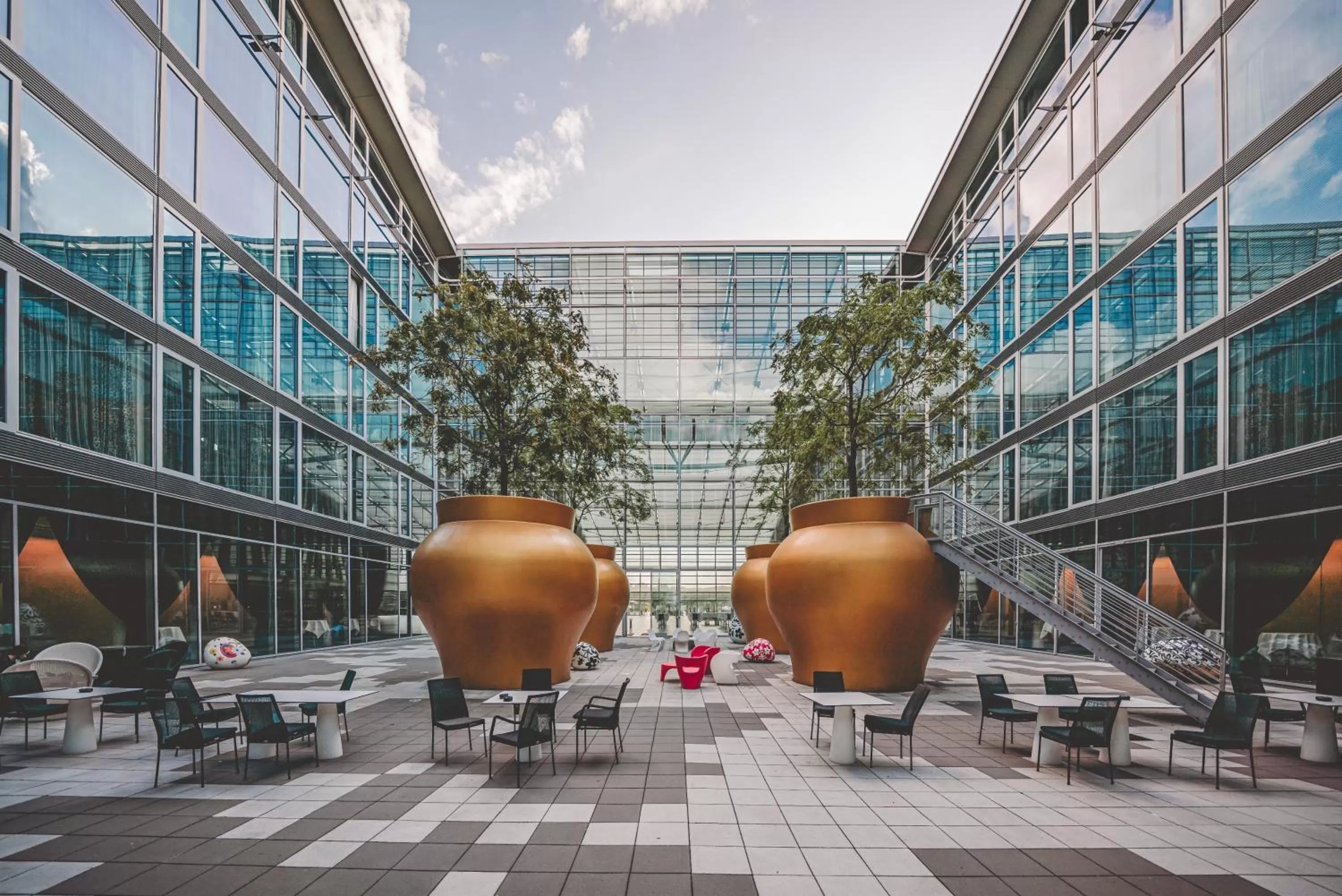 Lobby or reception in Kameha Grand Bonn