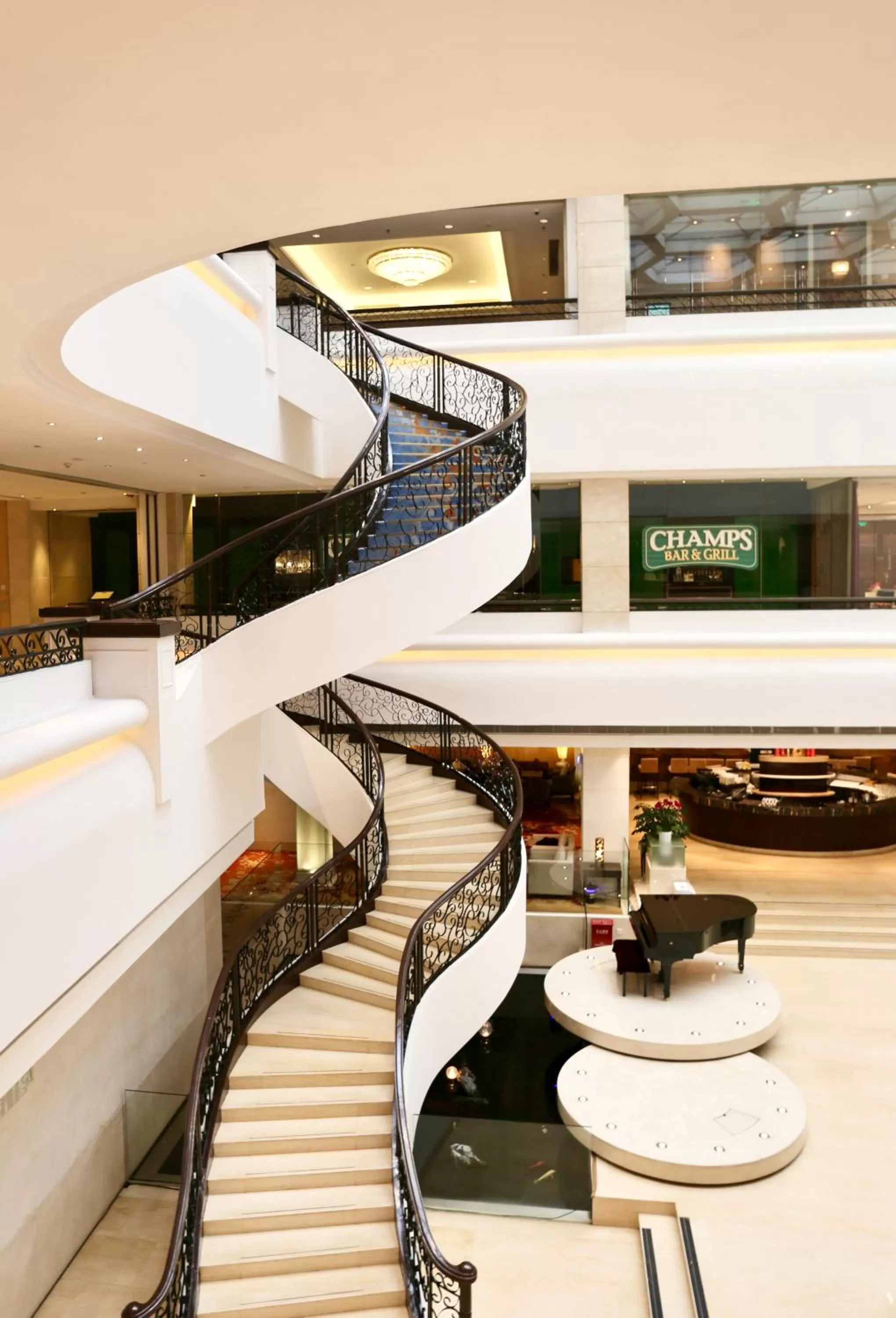 Lobby or reception in Shangri-La Shenzhen